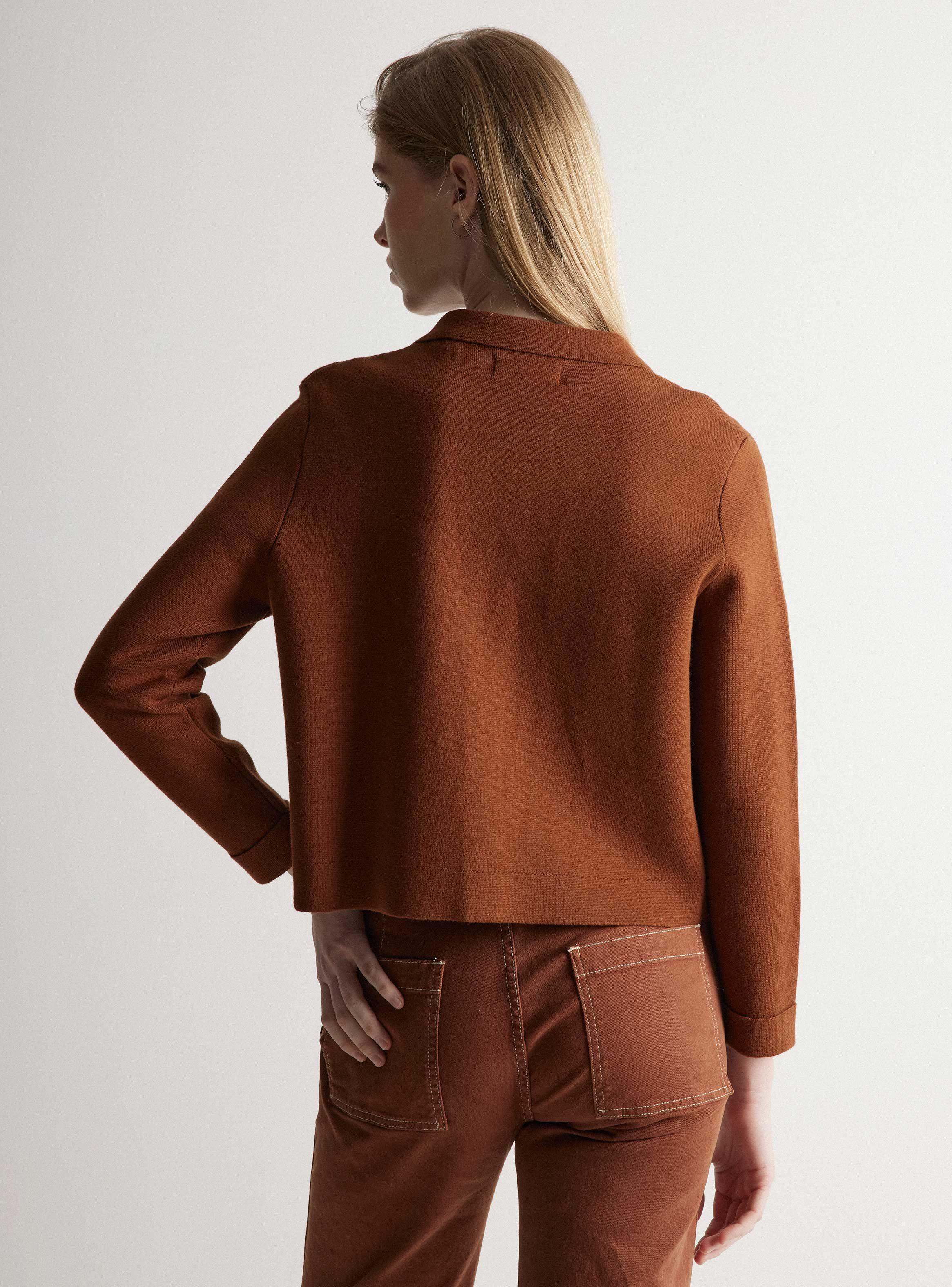 Chaqueta Punto Con Botones-1