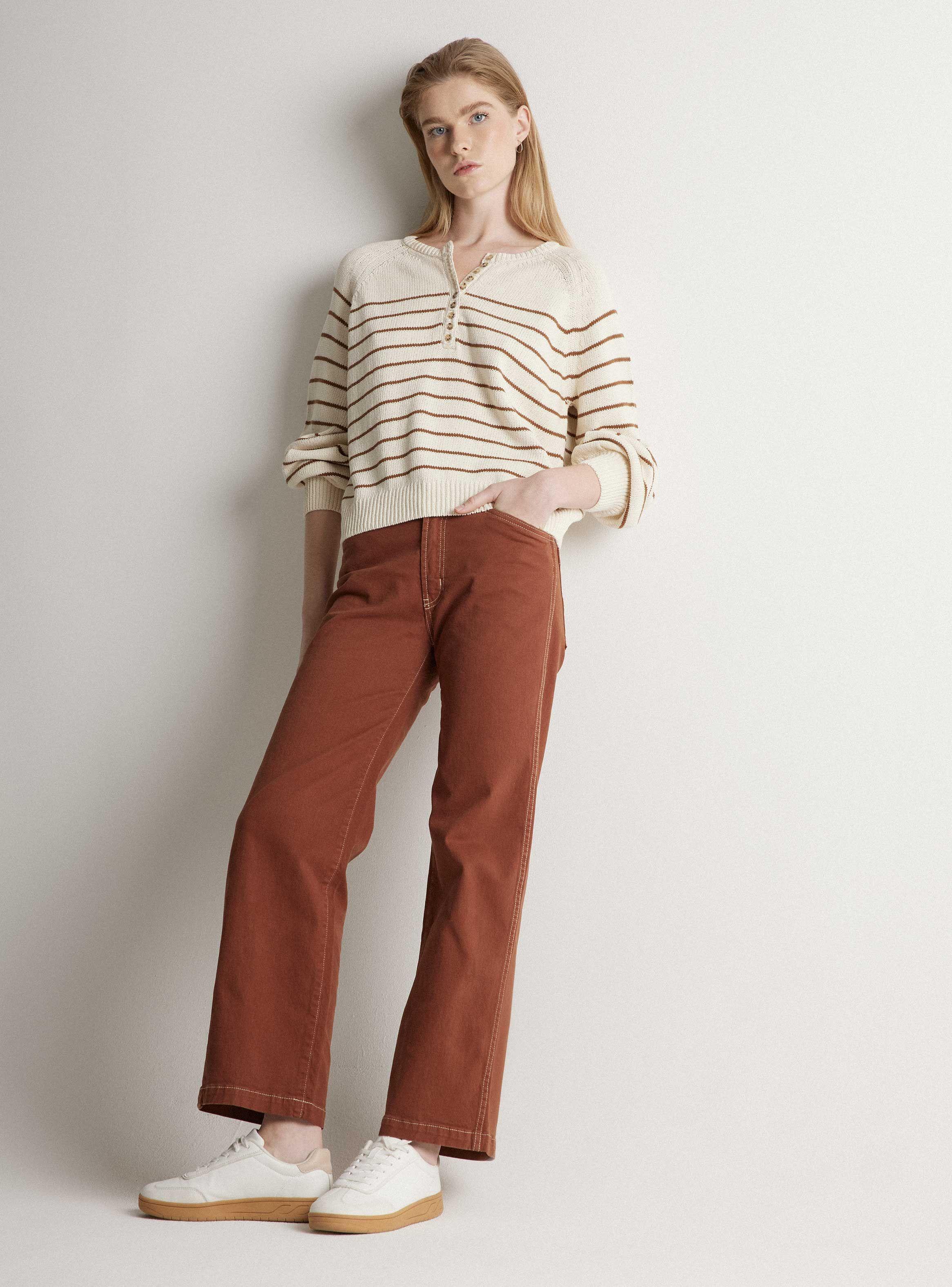 Sweater Rayado Algodón-4