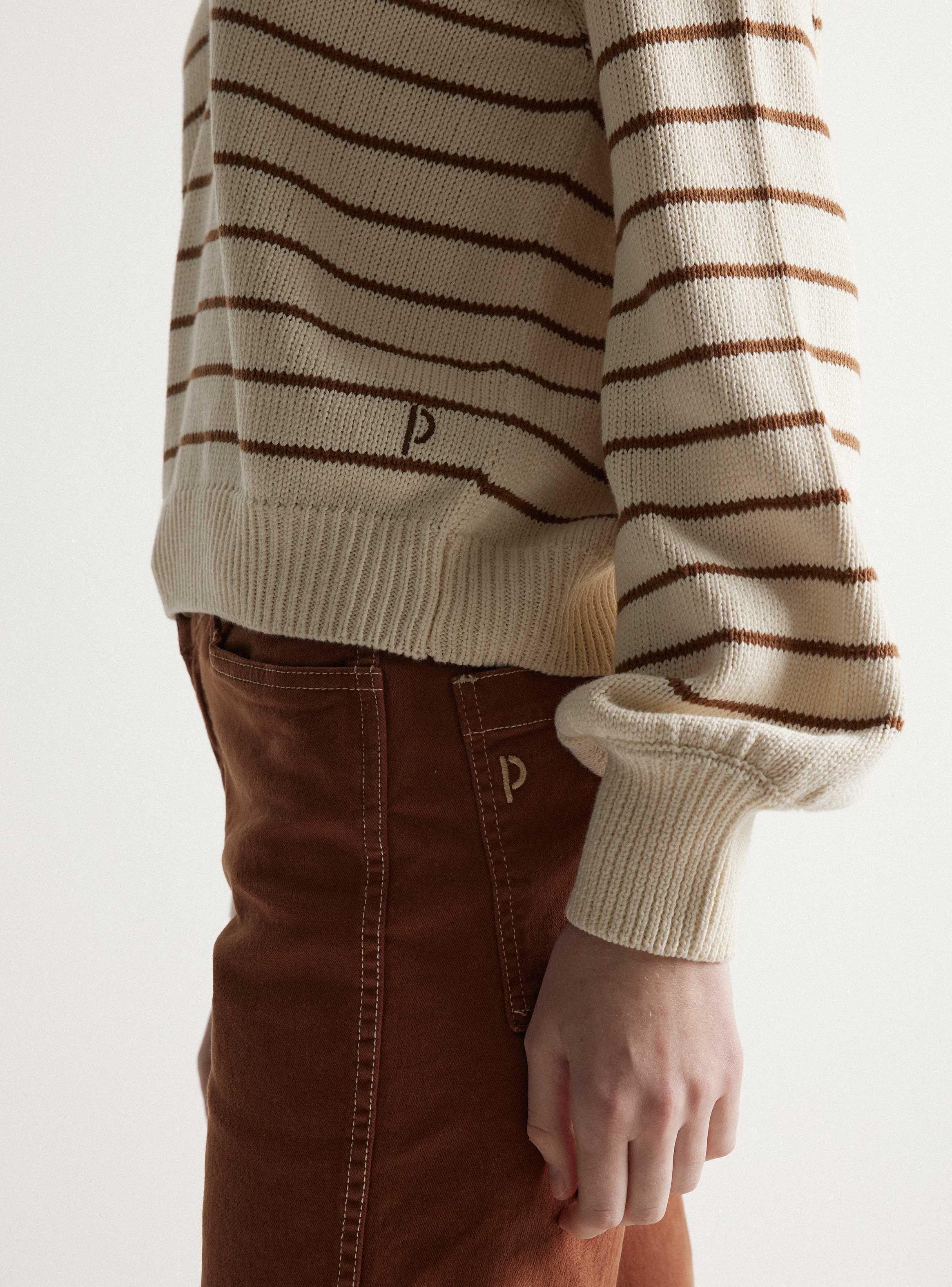 Sweater Rayado Algodón-3