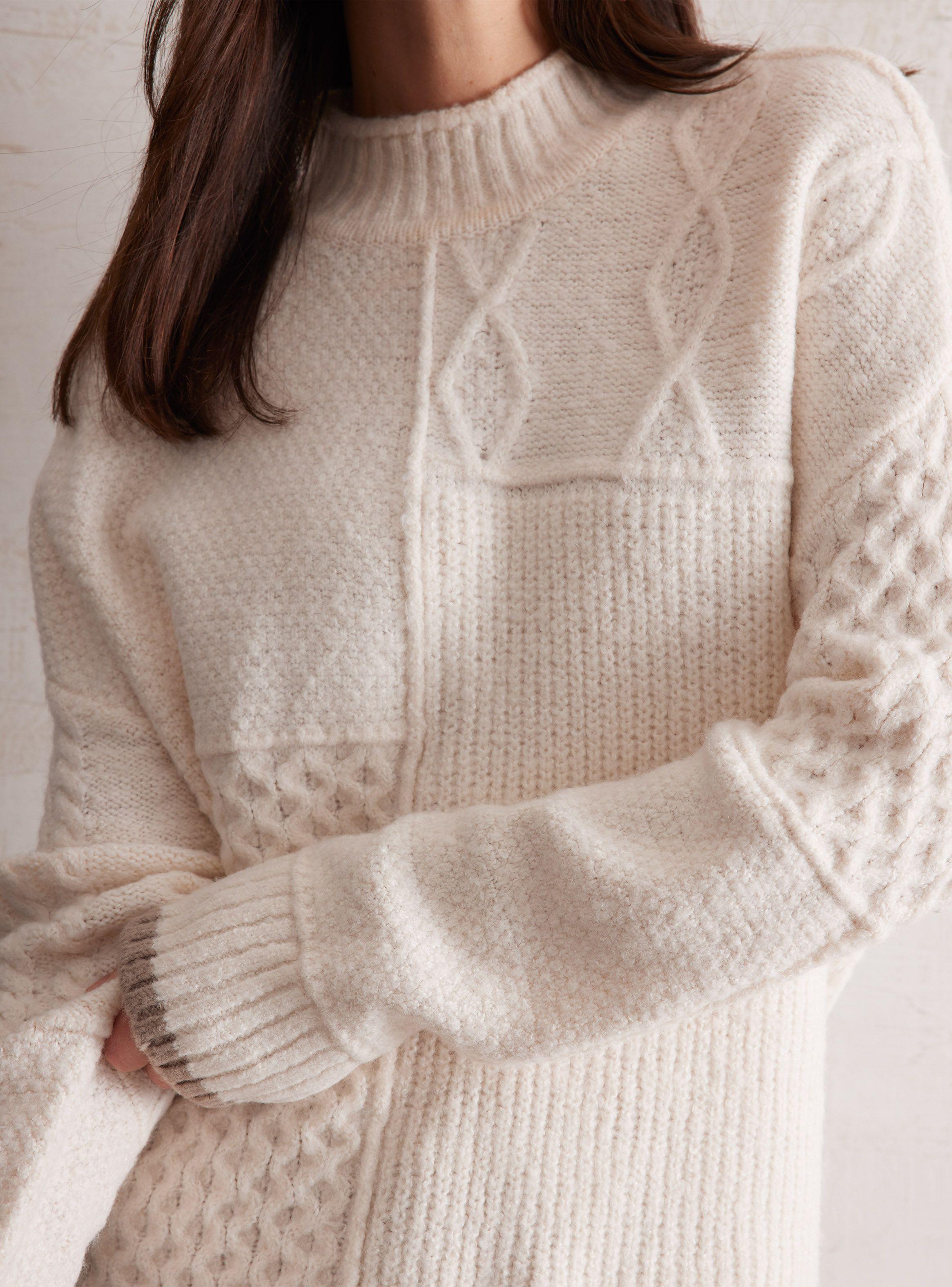 Sweater Tejido Patchwork-3