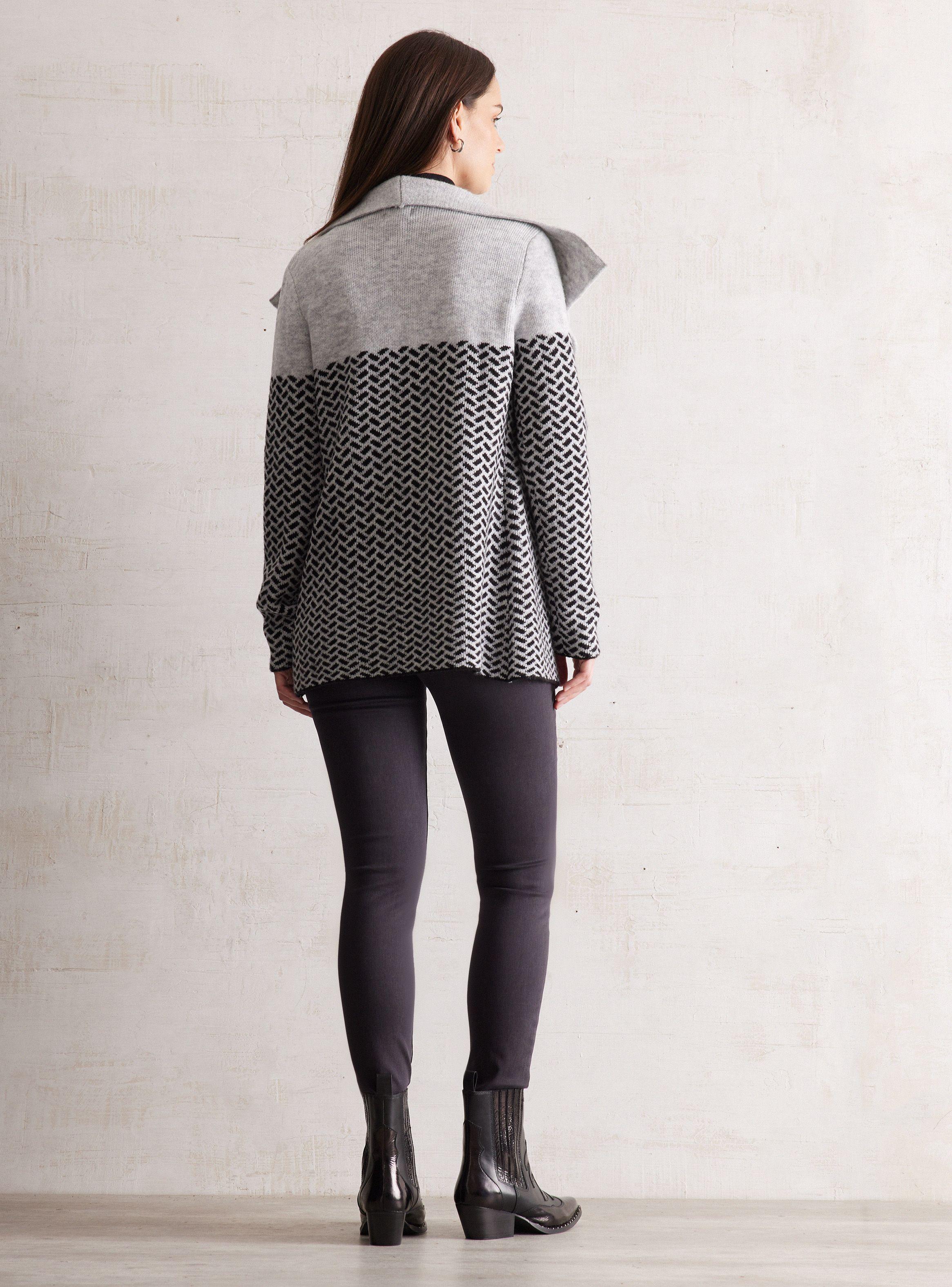 Chaleco Envolvente Con Diseño-5