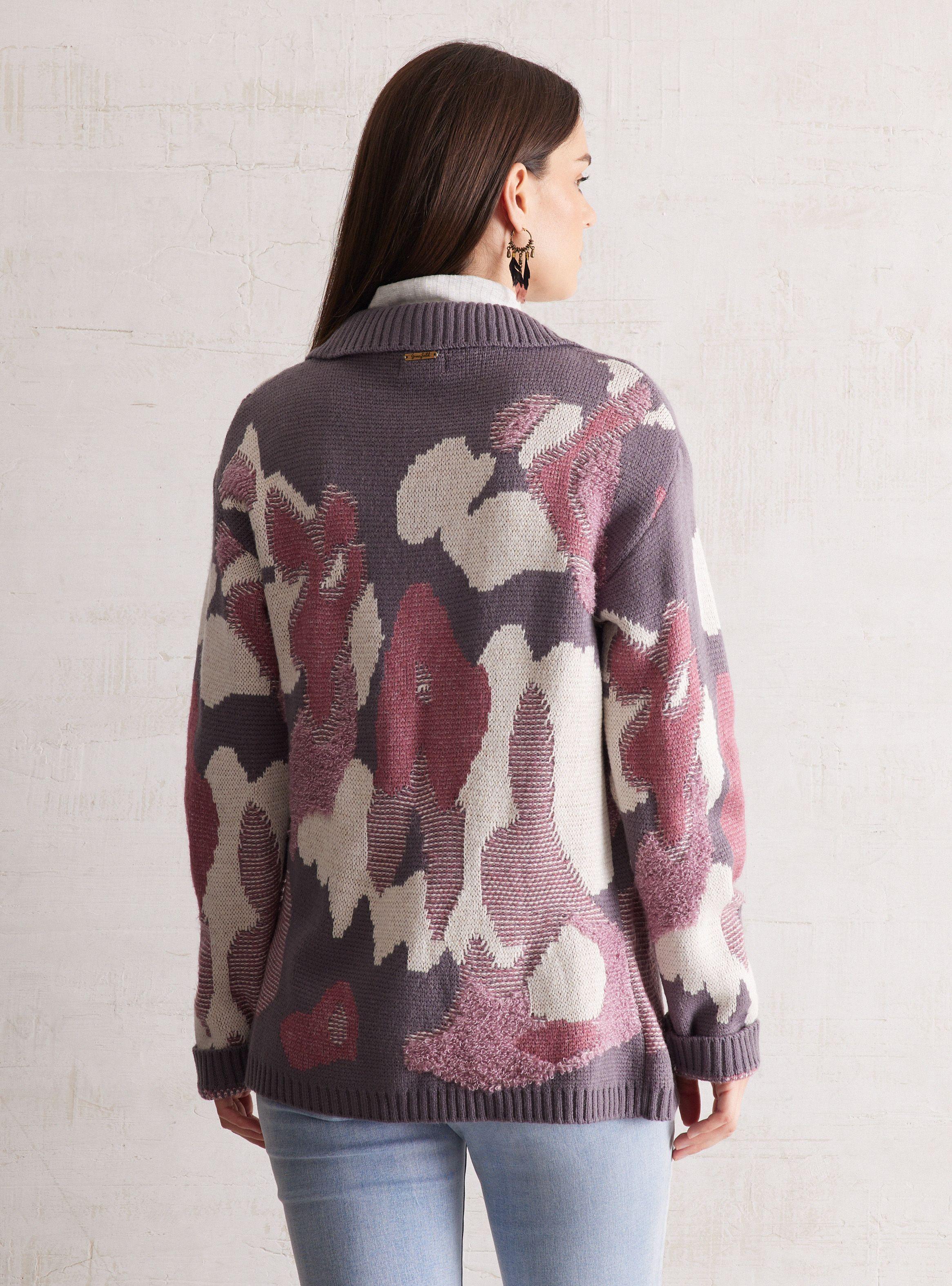 Chaleco Tipo Kimono Con Diseño Y Buckle-1
