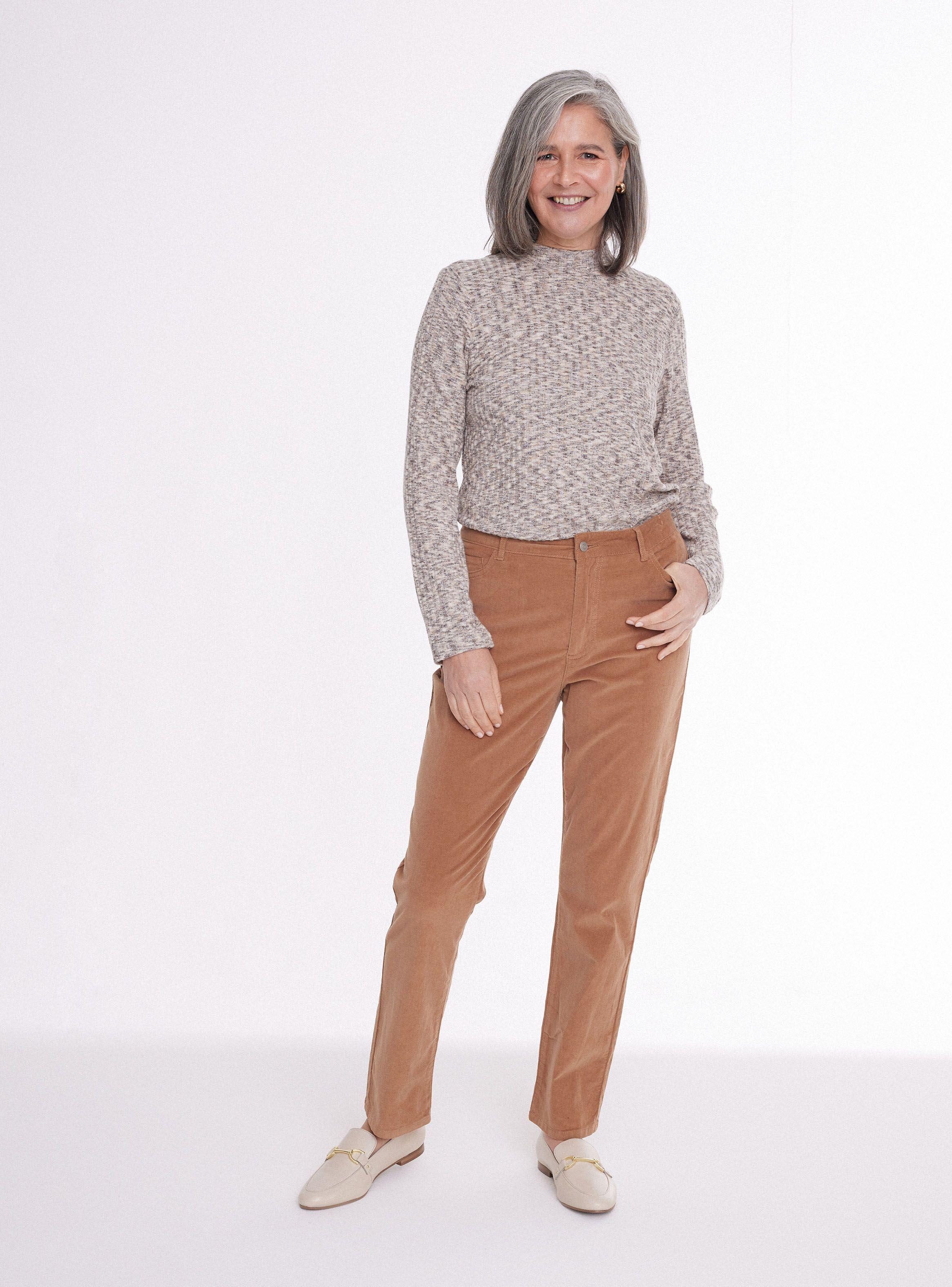 Pantalón de Cotelé Cinco Bolsillos-4