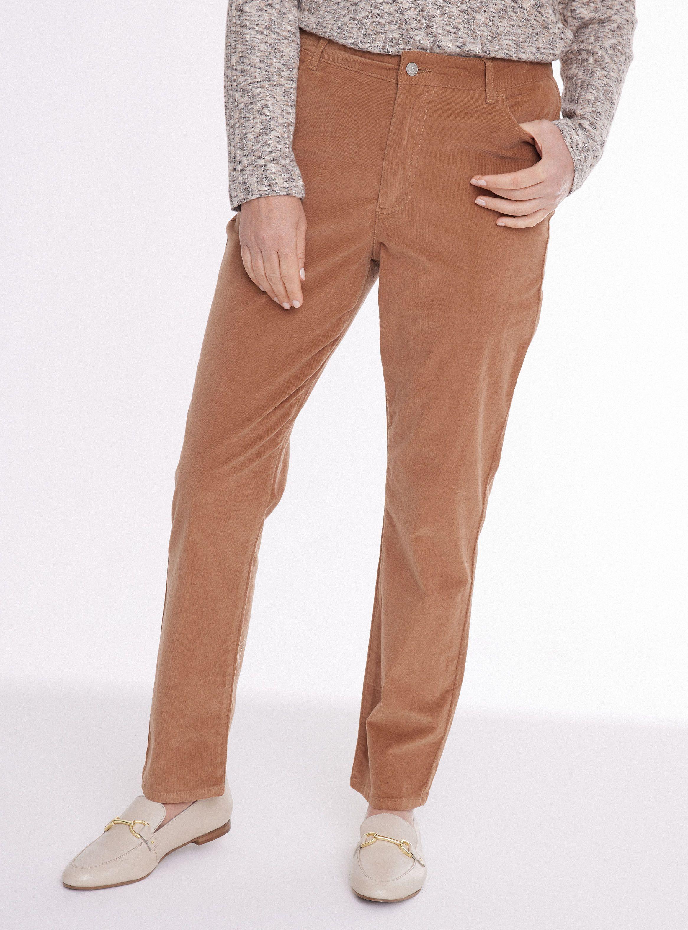 Pantalón de Cotelé Cinco Bolsillos-0