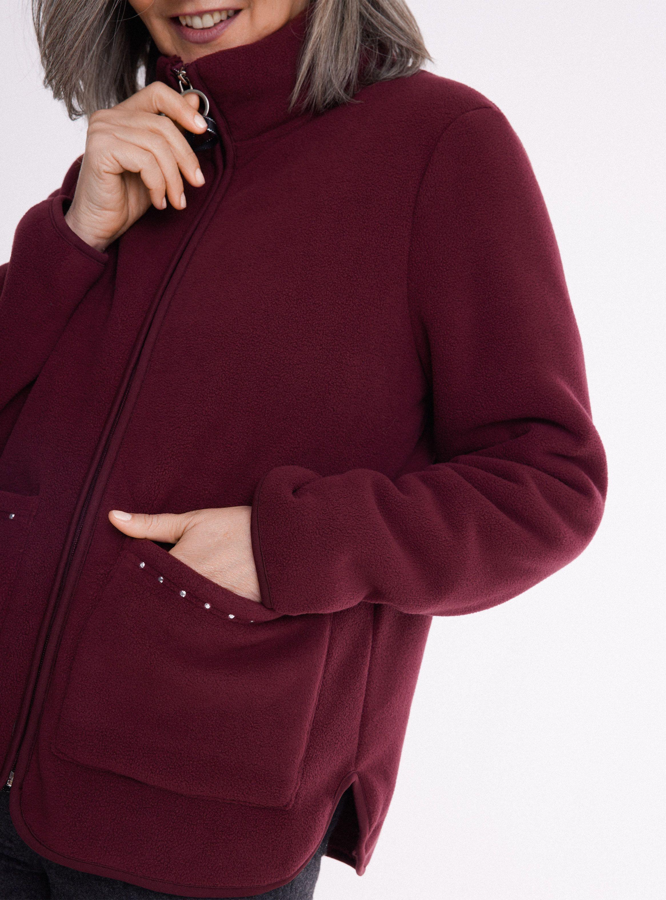 Chaqueta De Polar Con Bolsillos-2