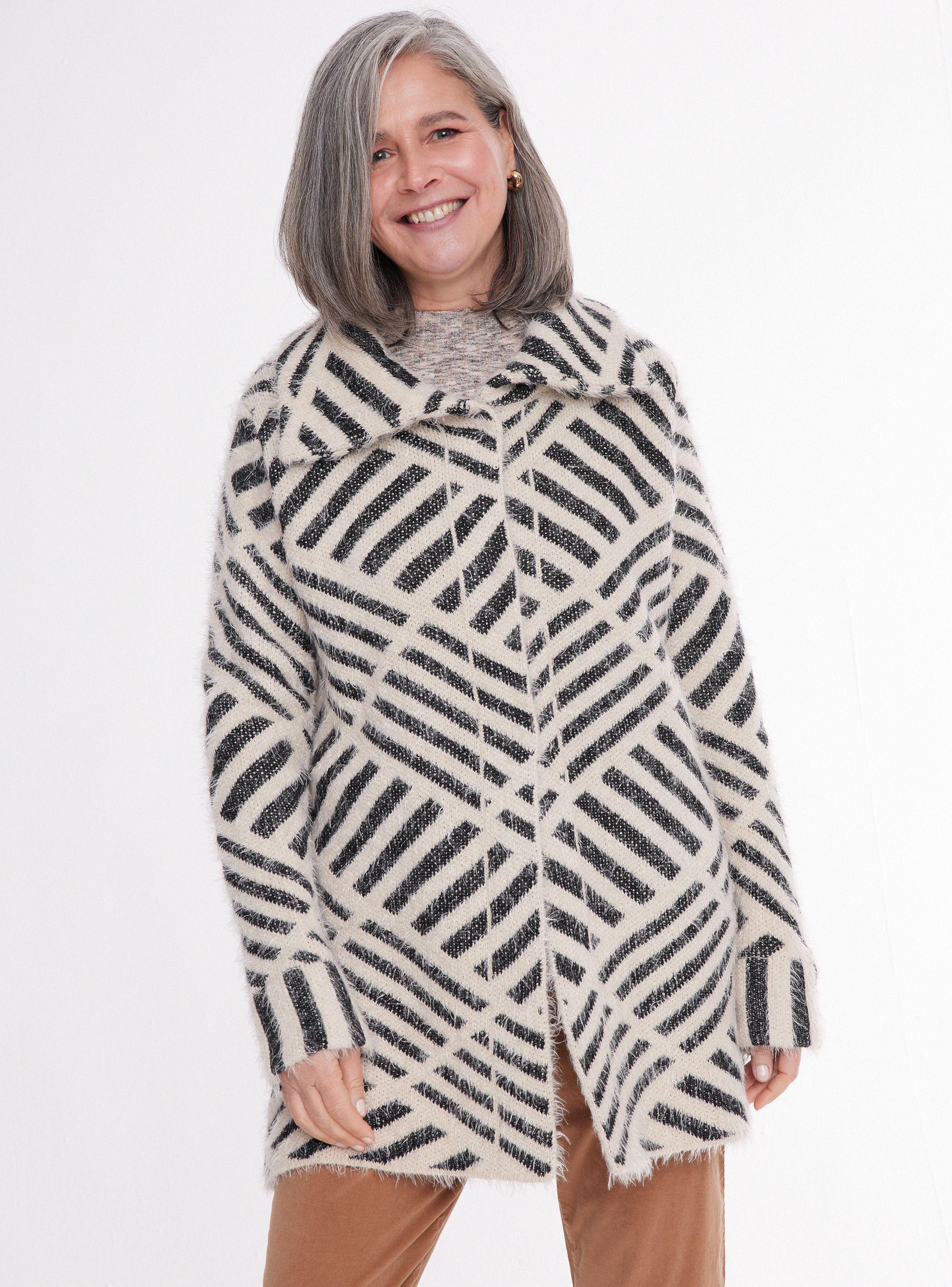 Chaqueta Tejida Jacquard-0
