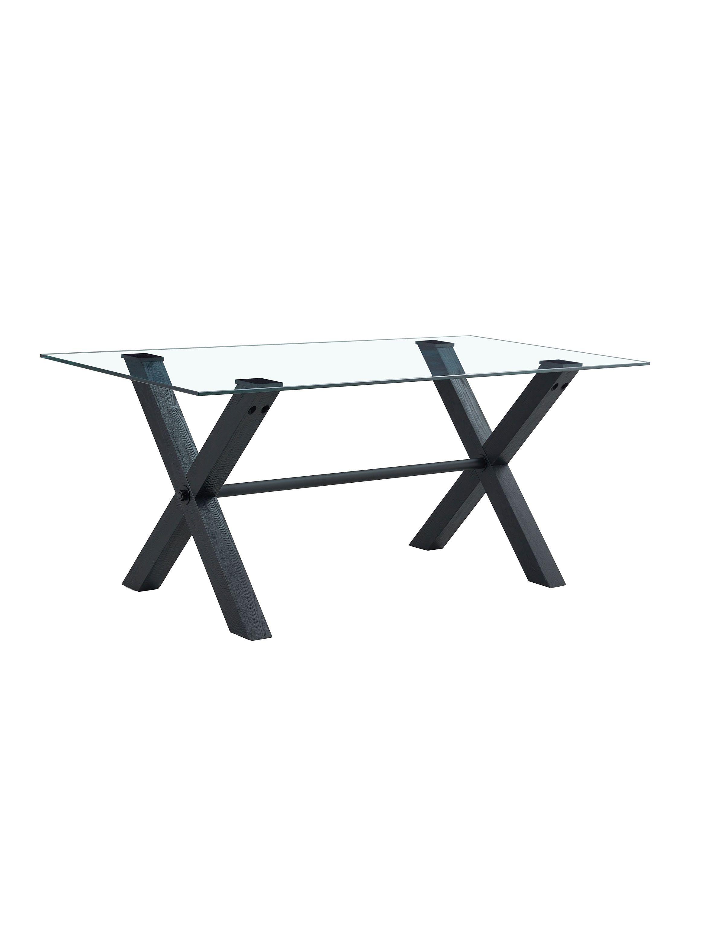Juego Comedor Pamela 6 Sillas Vidrio Negro-4