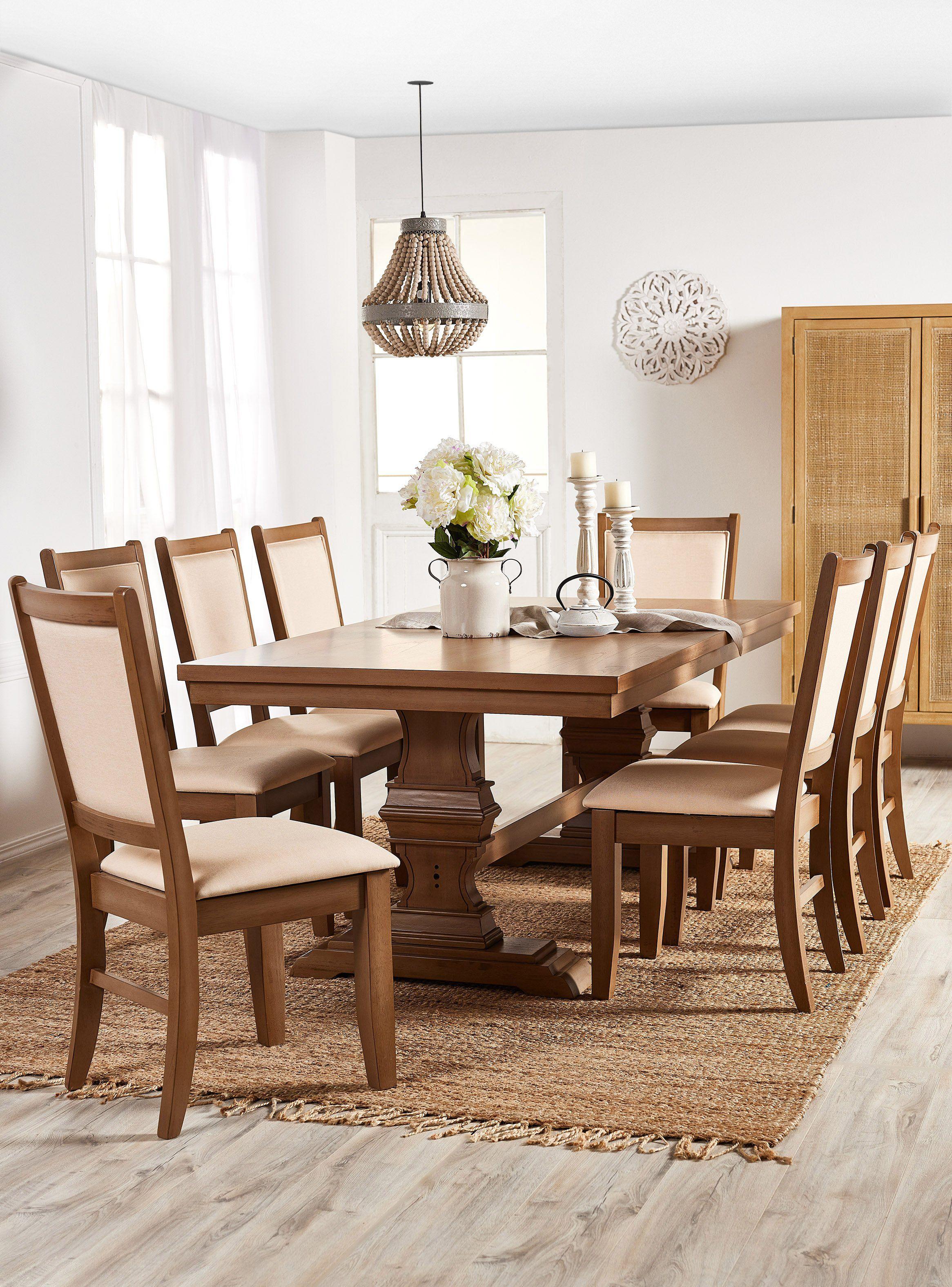 Juego Comedor New Marcia 8S Beige-0