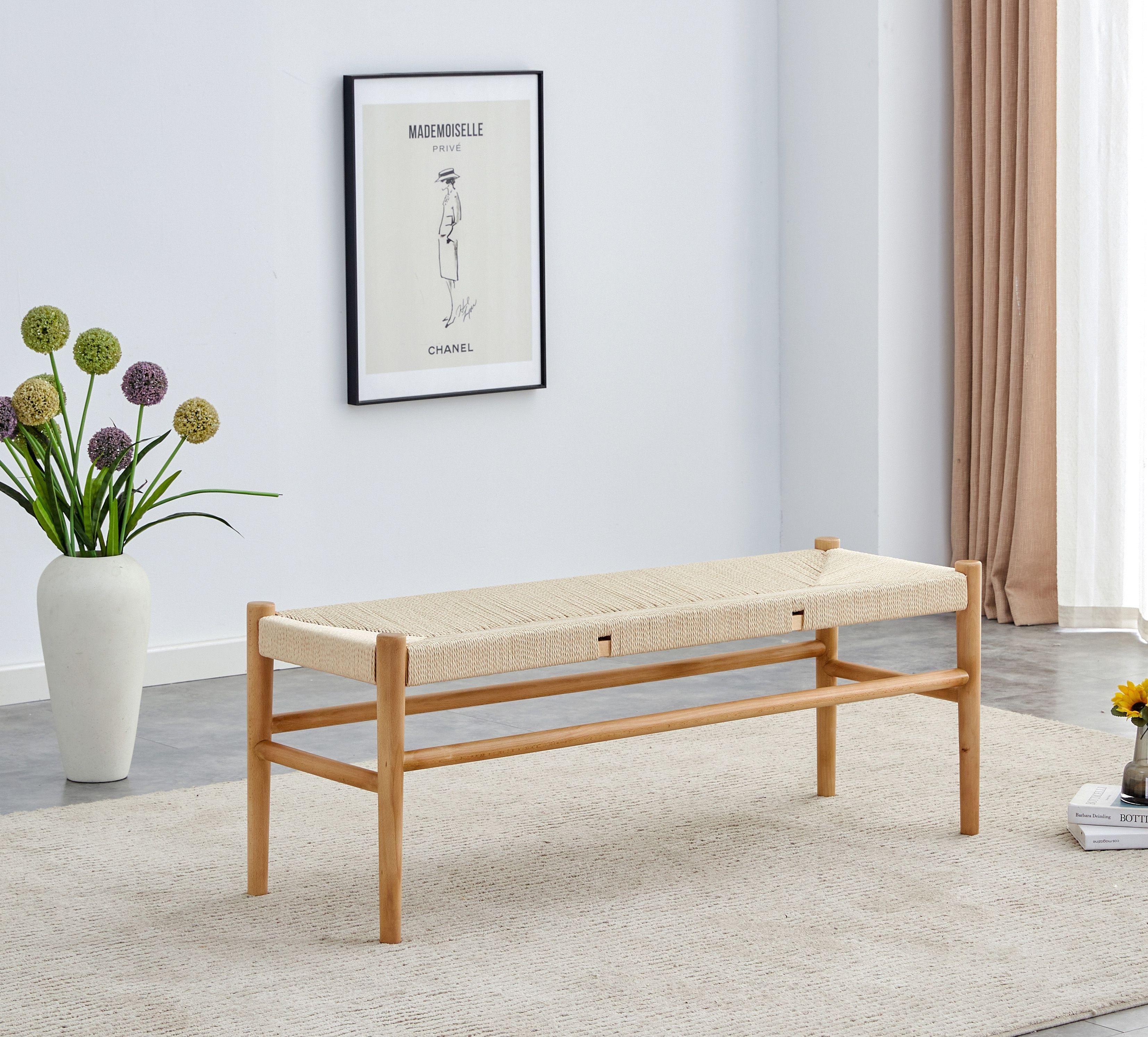 Banqueta Wishbone 120 cm-4