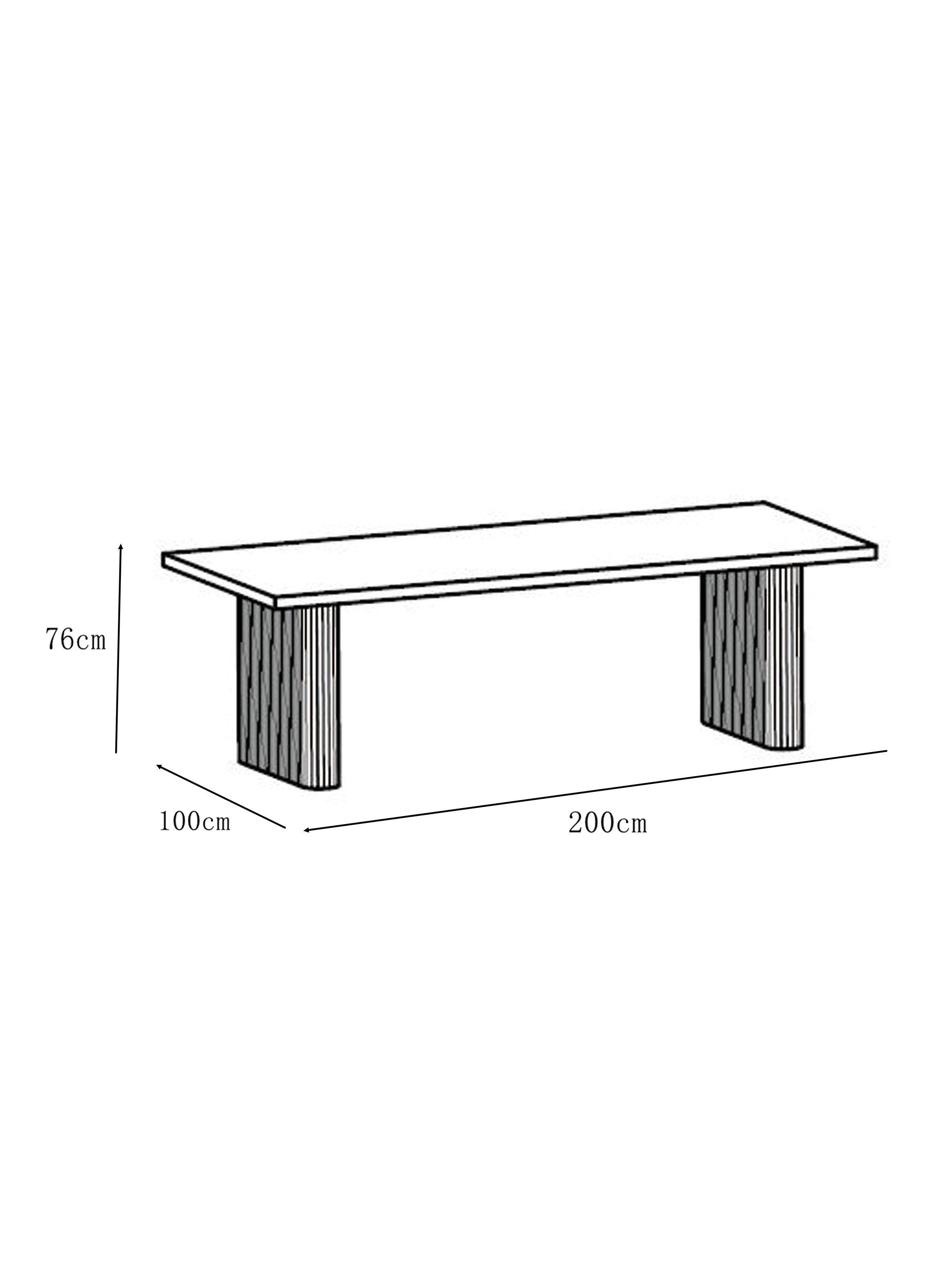 Mesa Comedor Isma 100x200 cm-1