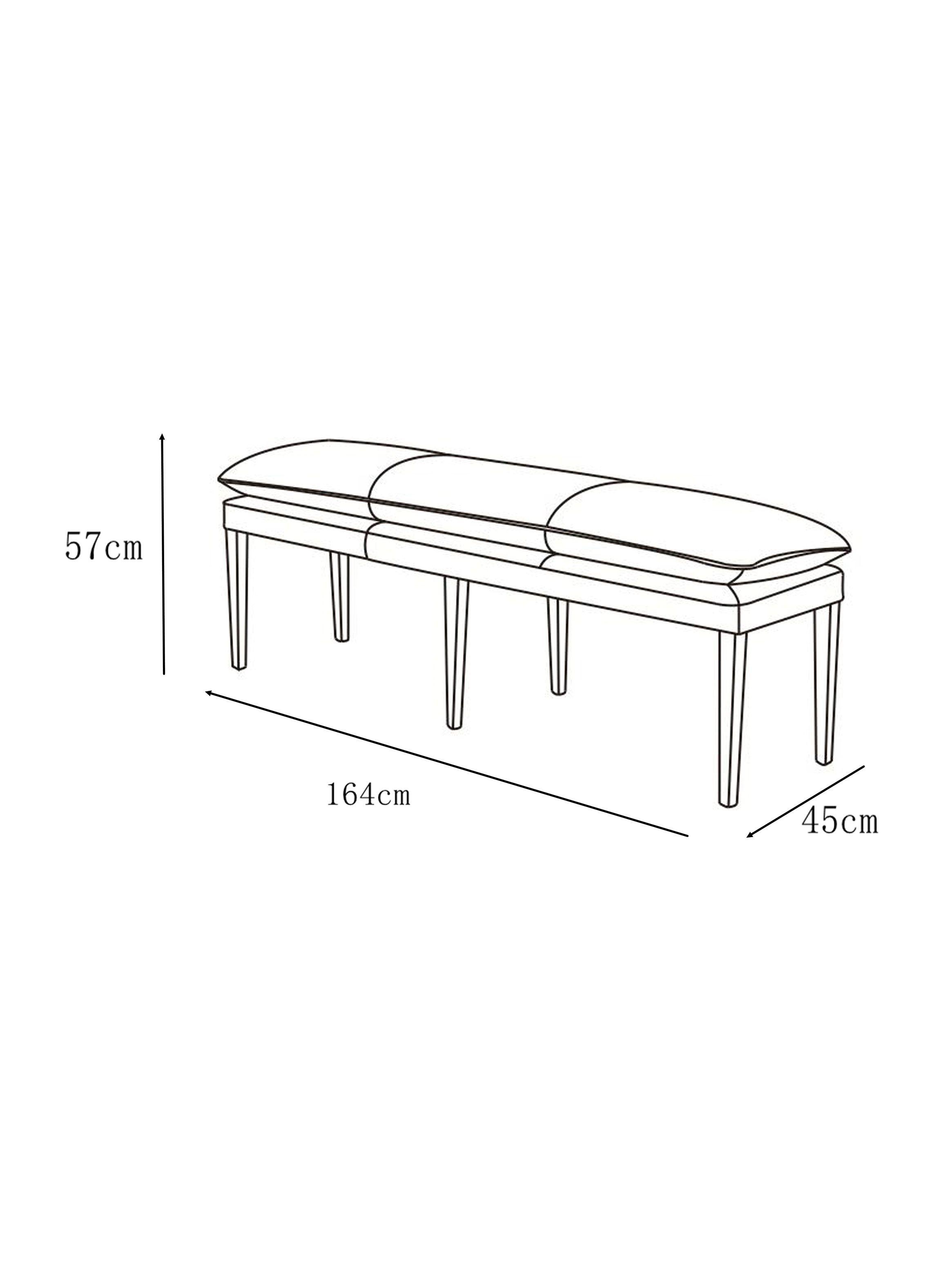 Banqueta Escandiva 164 cm-2