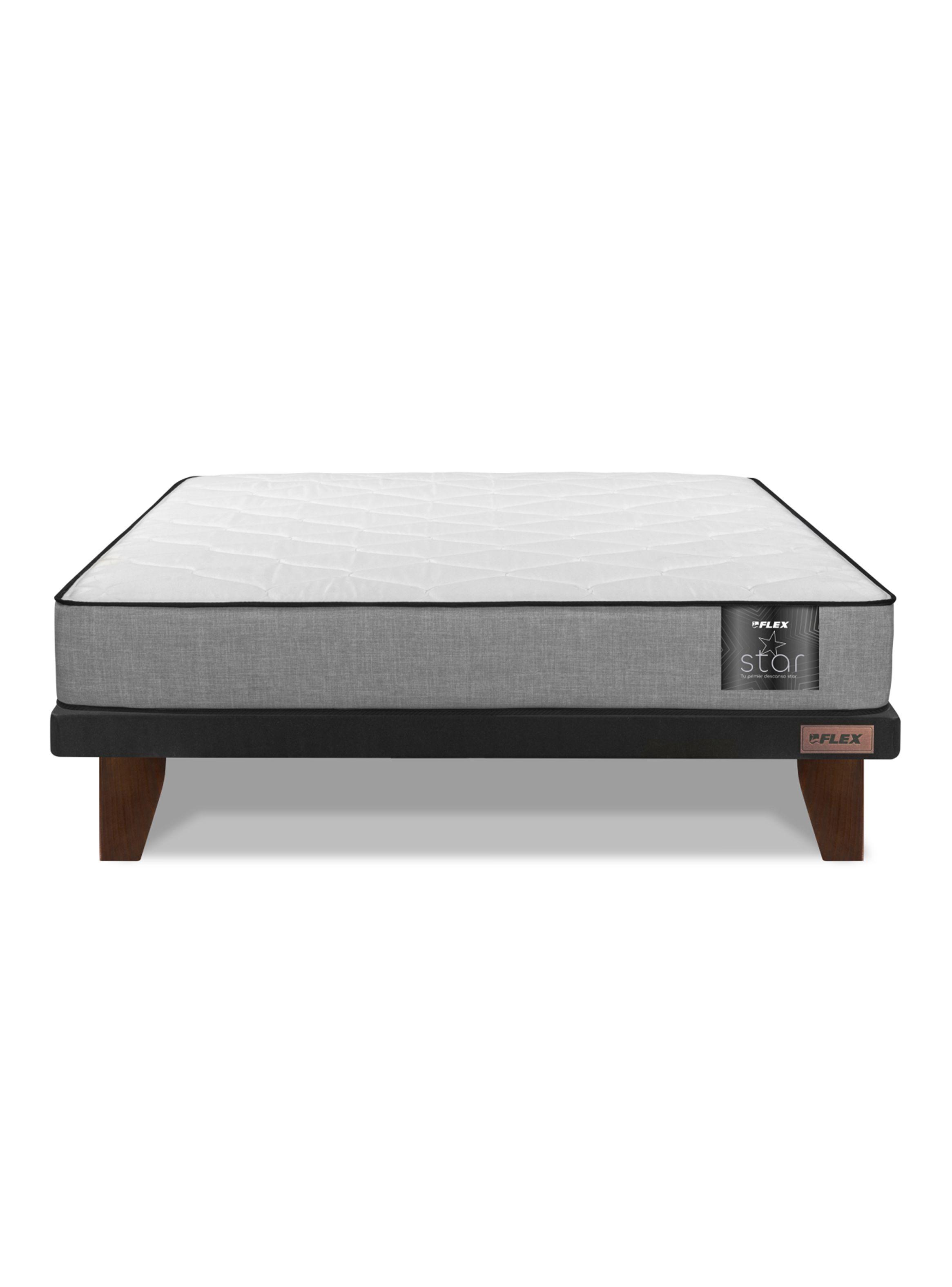 Cama Europea Star 2 Plazas x 190 cm-1