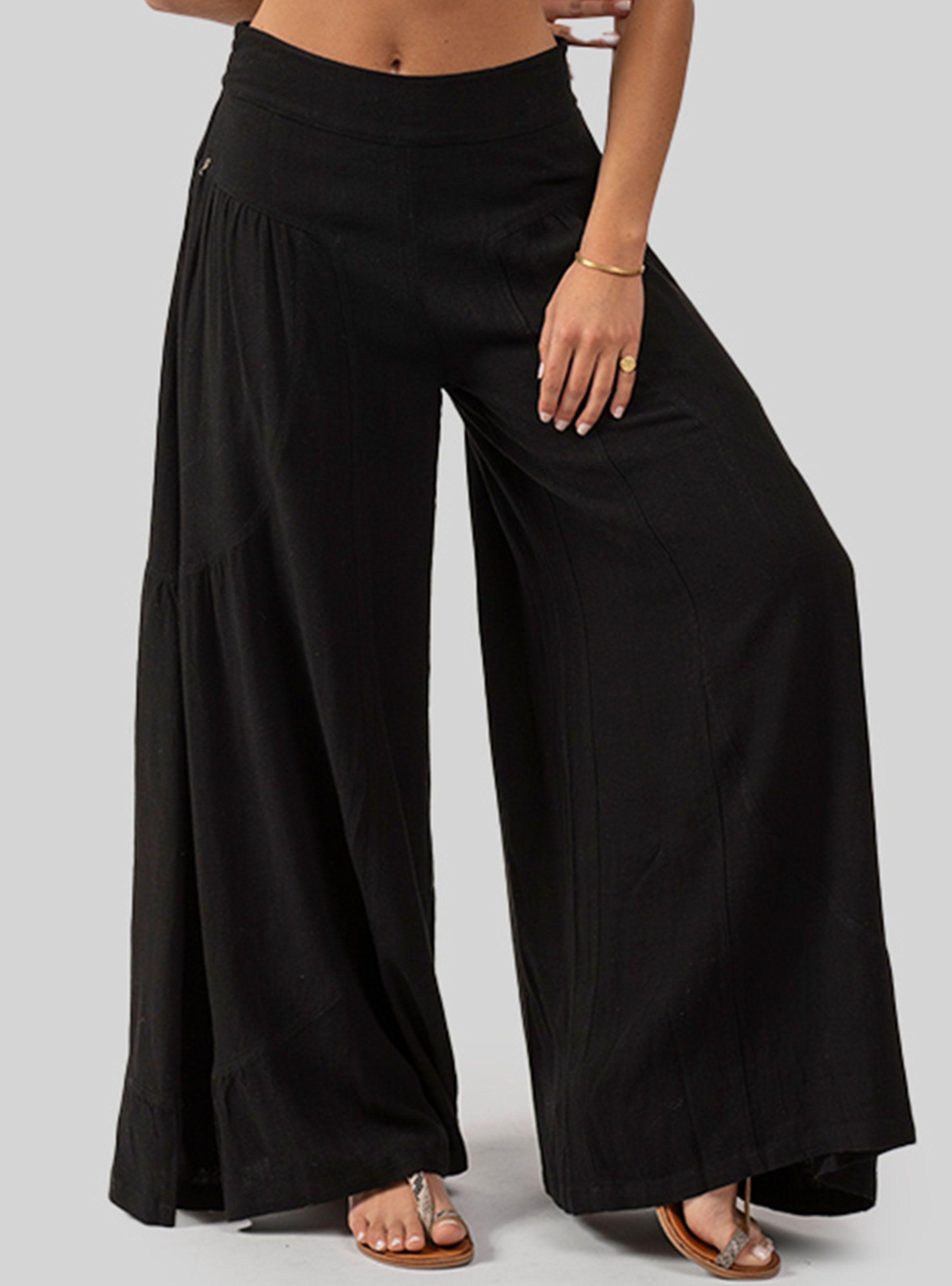 Pantalón Flo L Lino Elástico-0