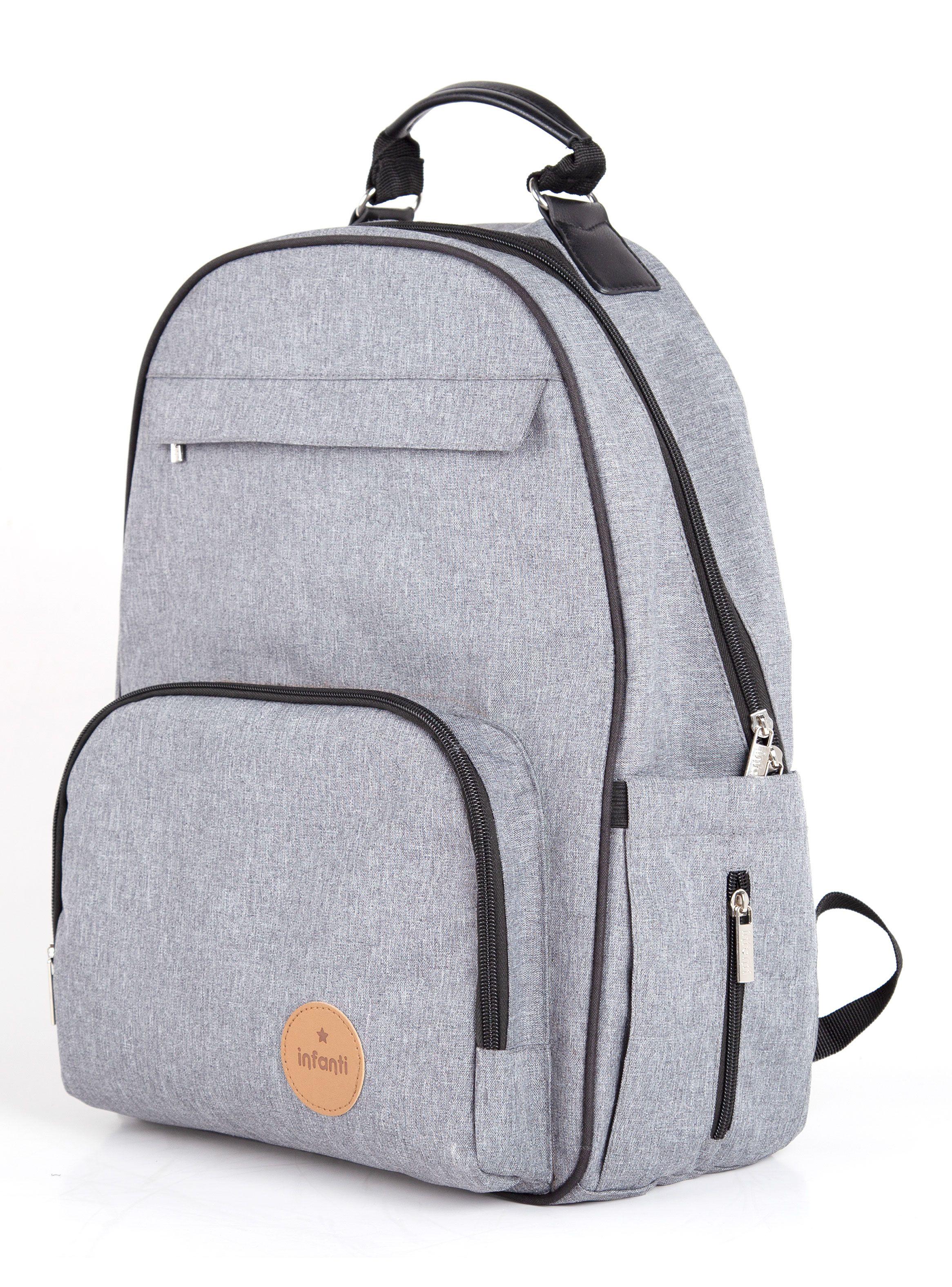 Mochila Maternal Oak Gris-2