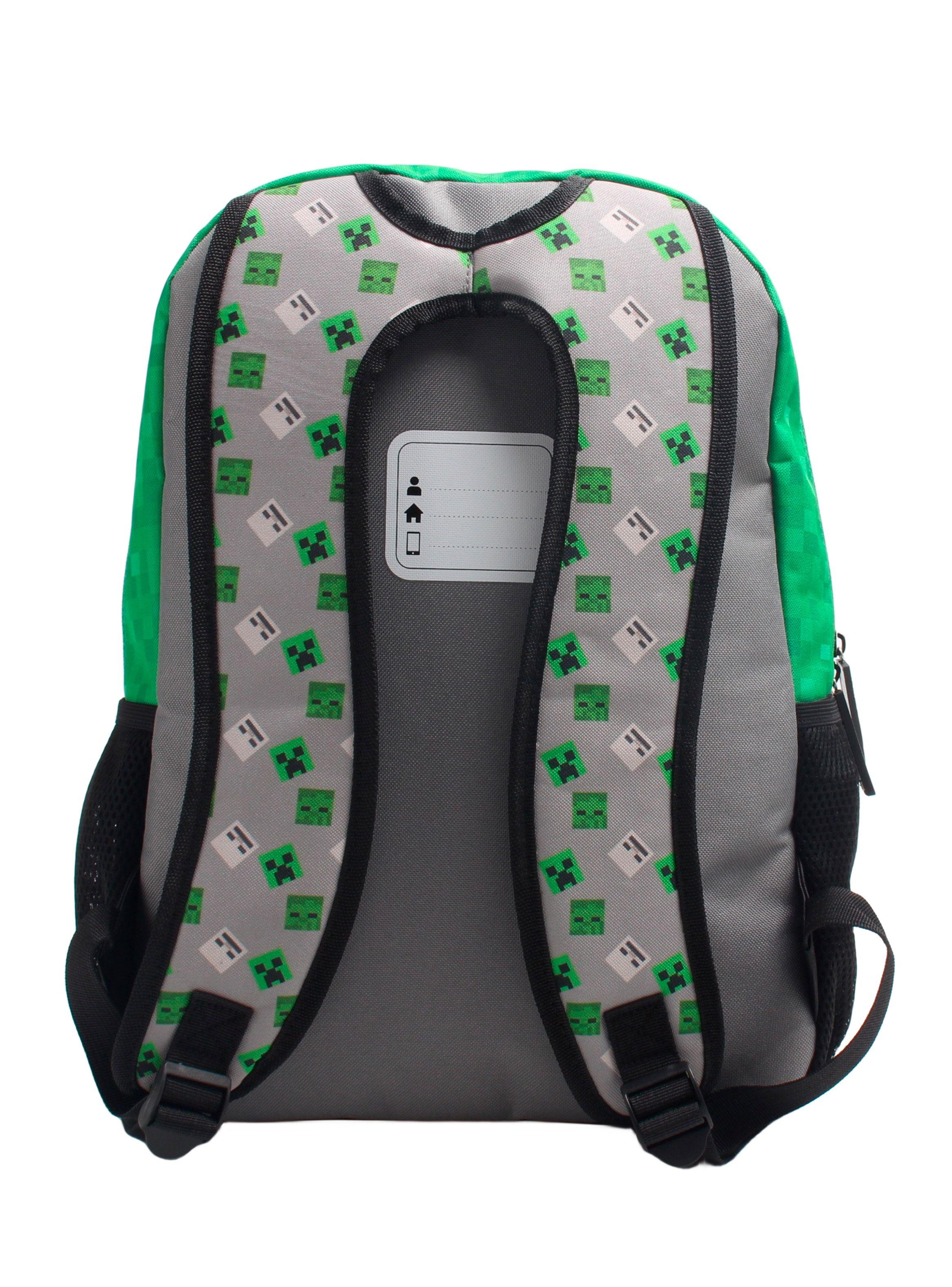 Mochila Juvenil Minecraft Ru-1
