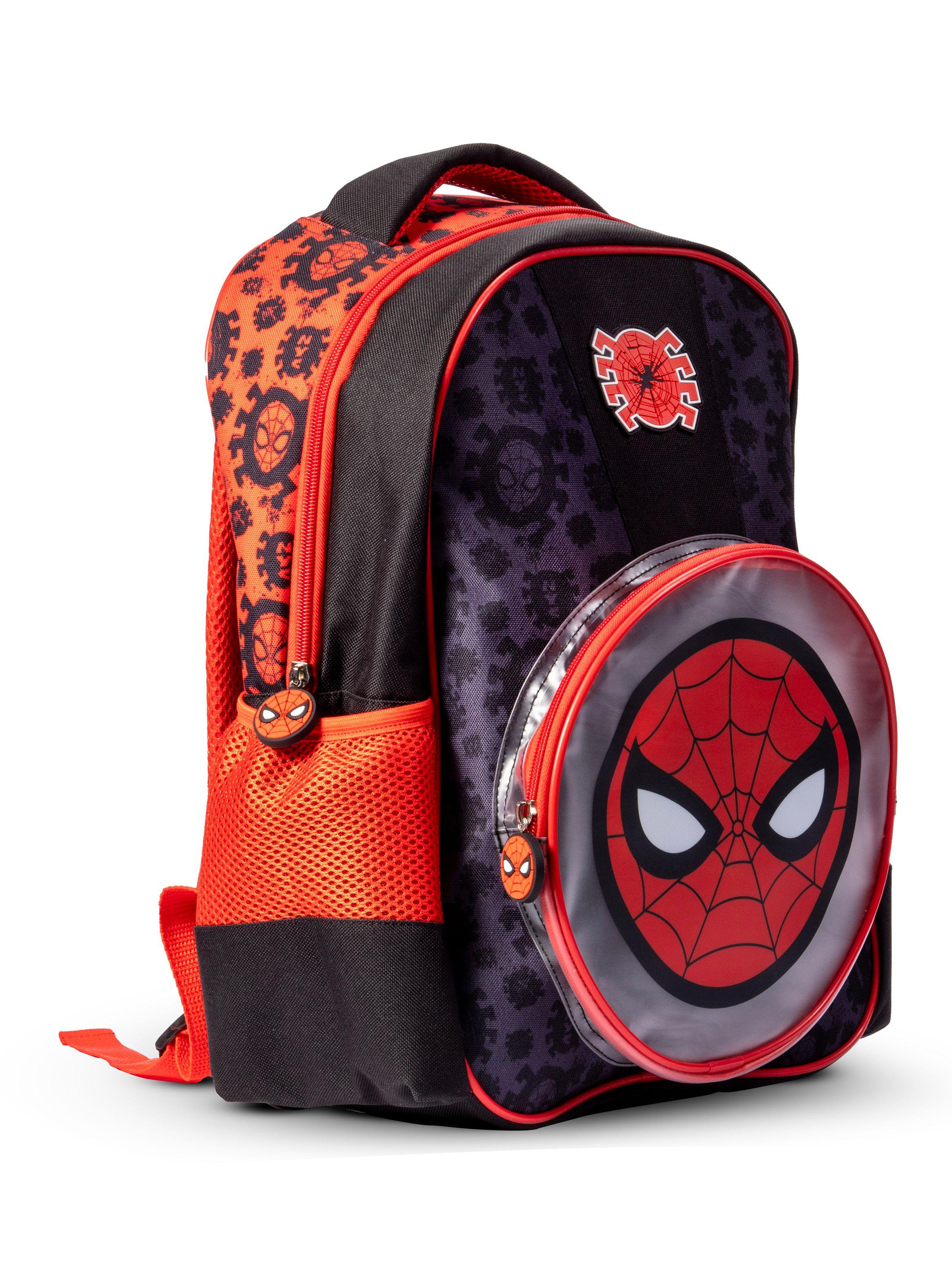 Mochila Spiderman Bolsillo Red-2