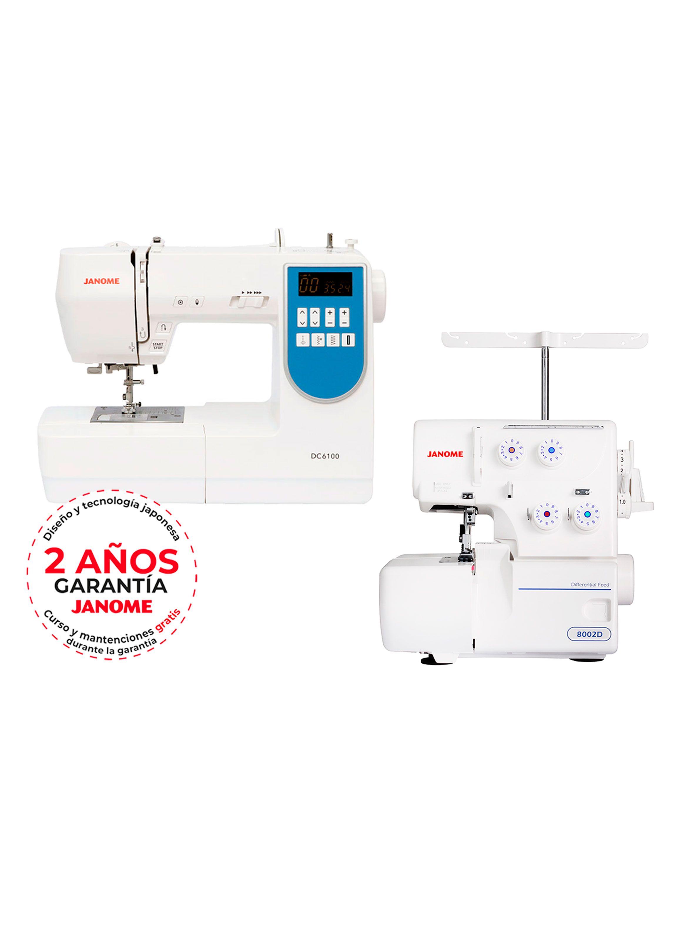 Set Máquinas de Coser DC6100 + 8002D-1