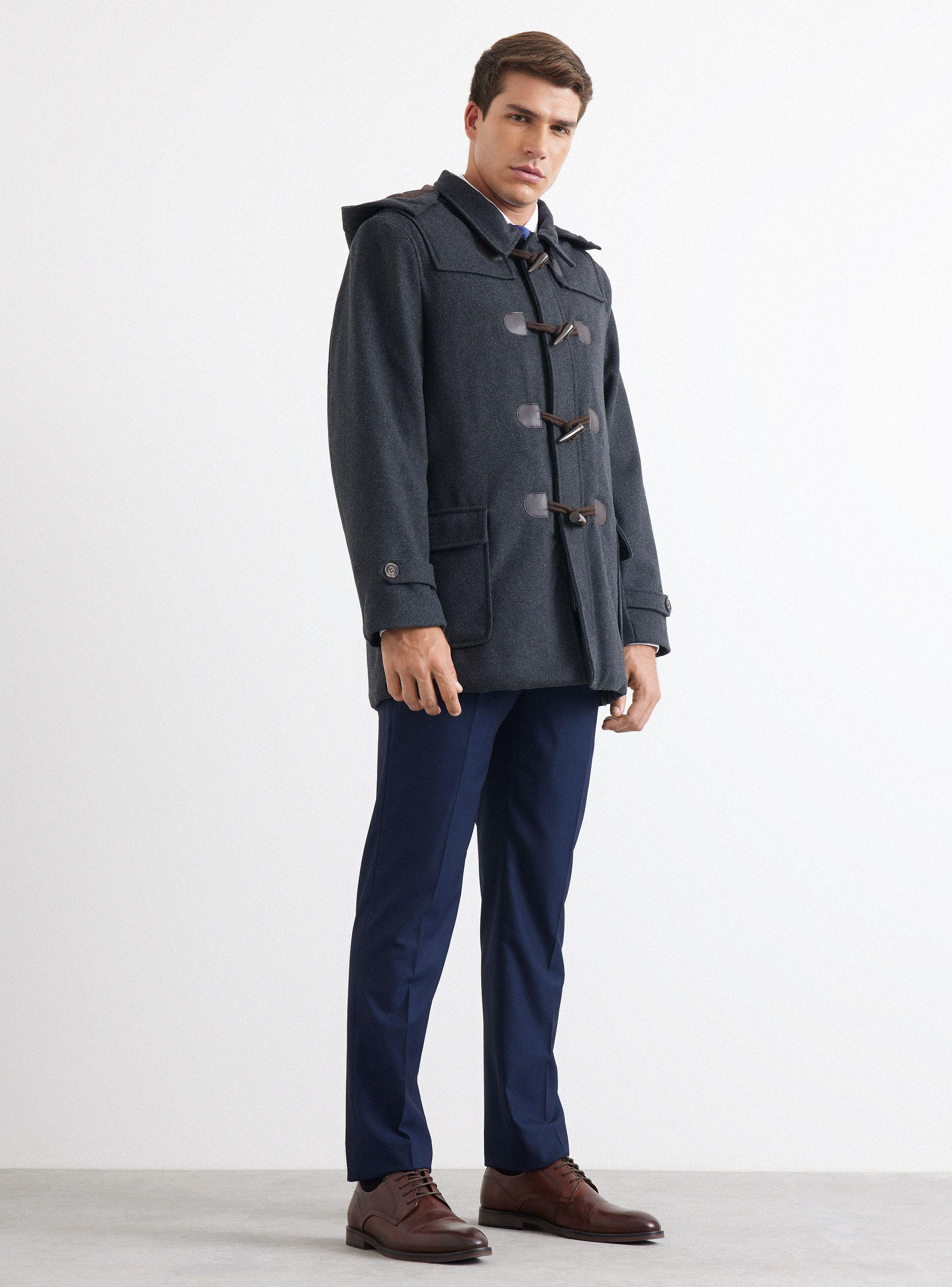 Chaqueta Paño Liso Slim Fit-4