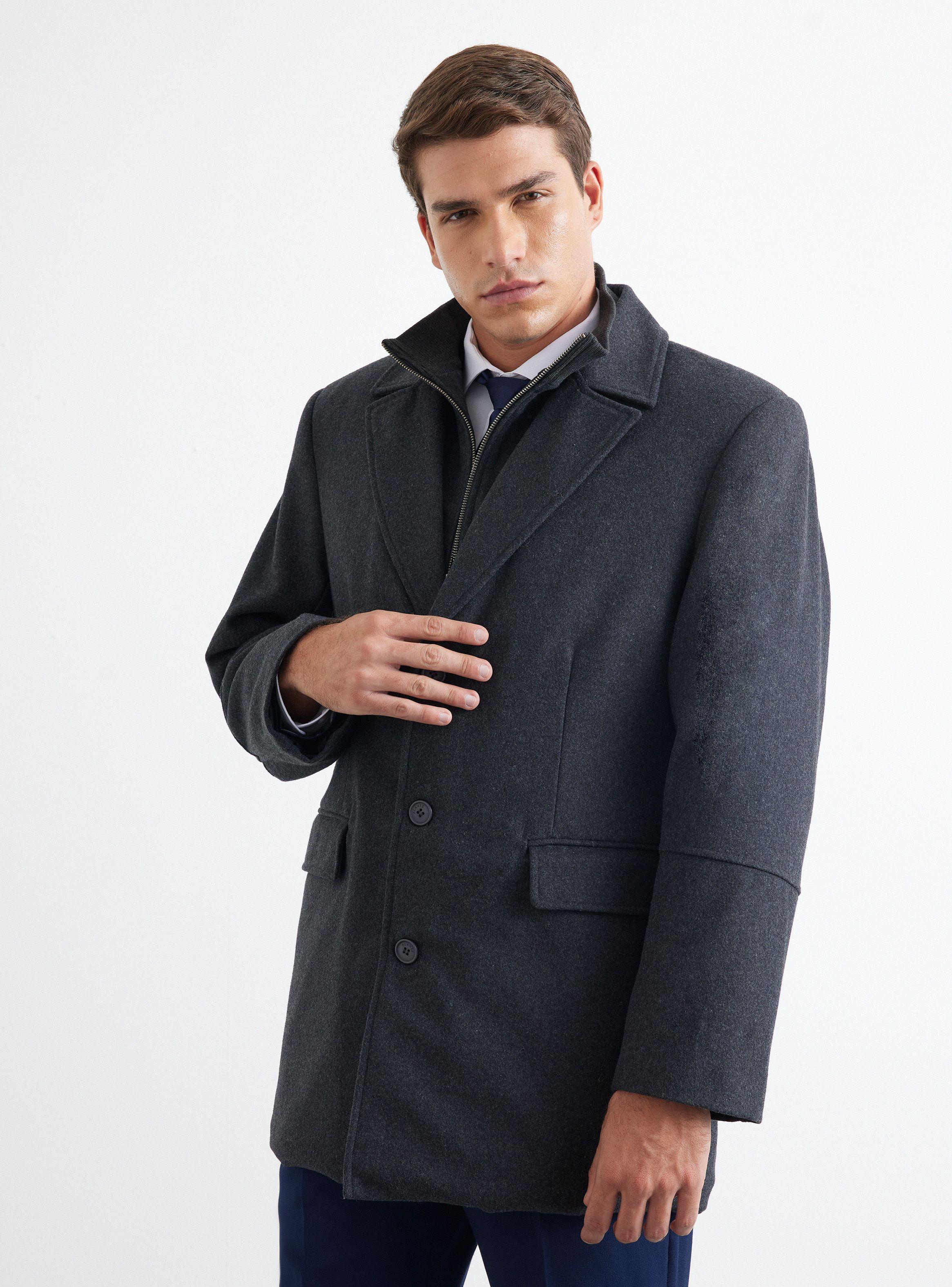 Chaqueta Paño Liso Slim-0