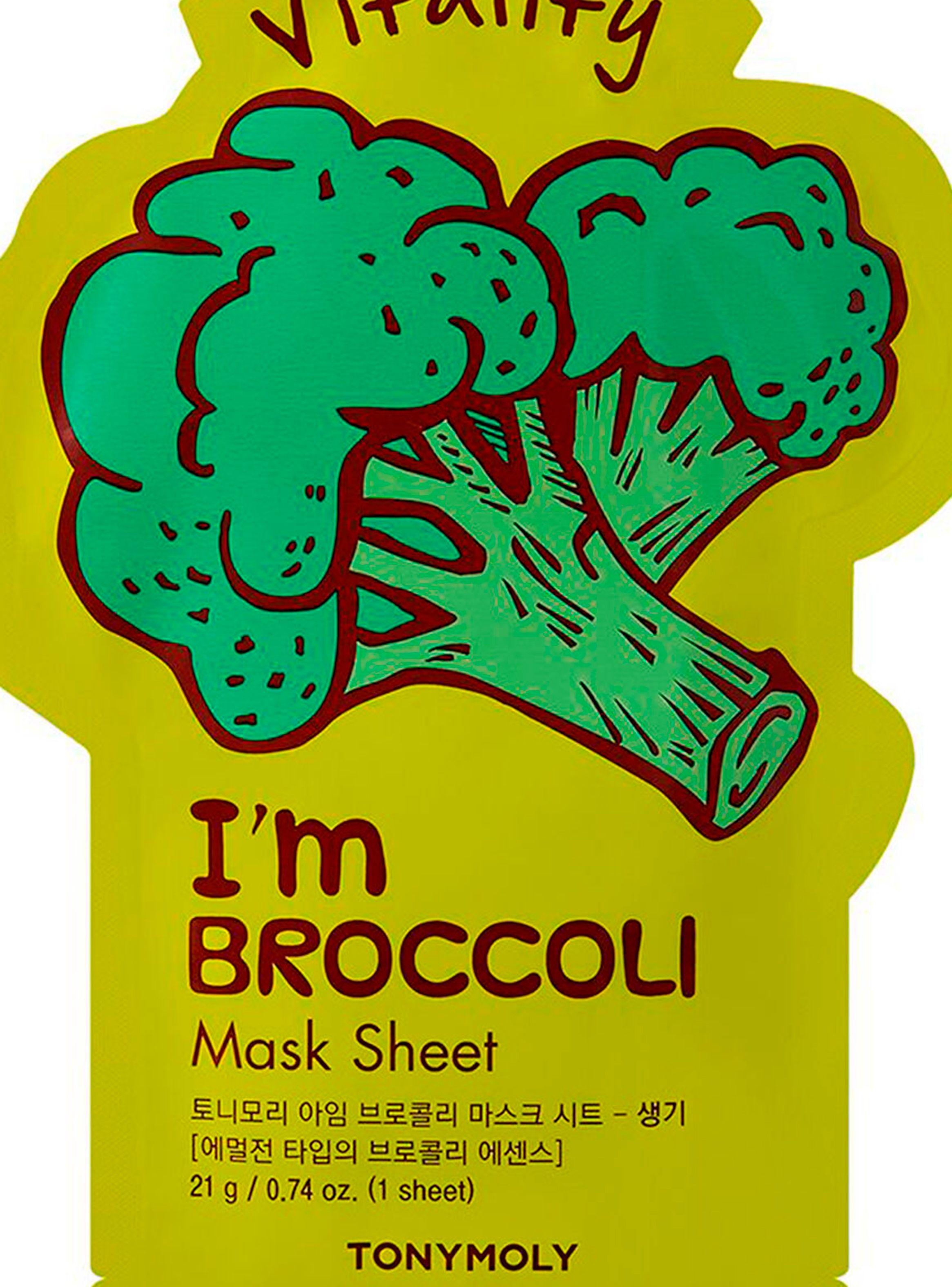 Mascarilla Facial Brócoli Revilatizar y Suavizar Mask Sheet-1