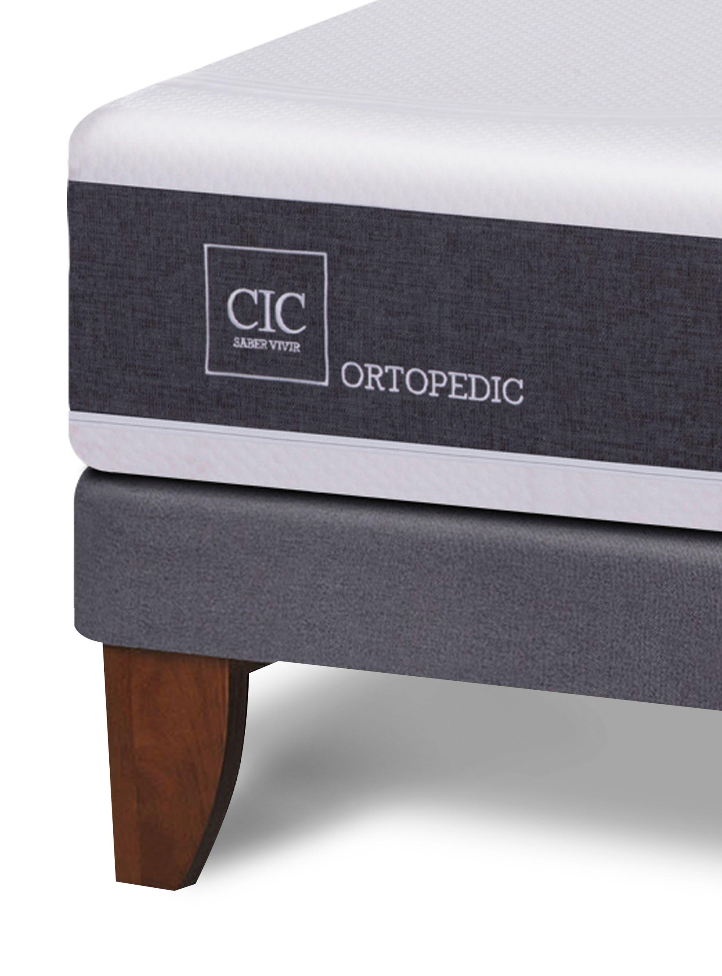 Cama Europea New Ortopedic King + 2 Almohadas Da Soft Sleep-3