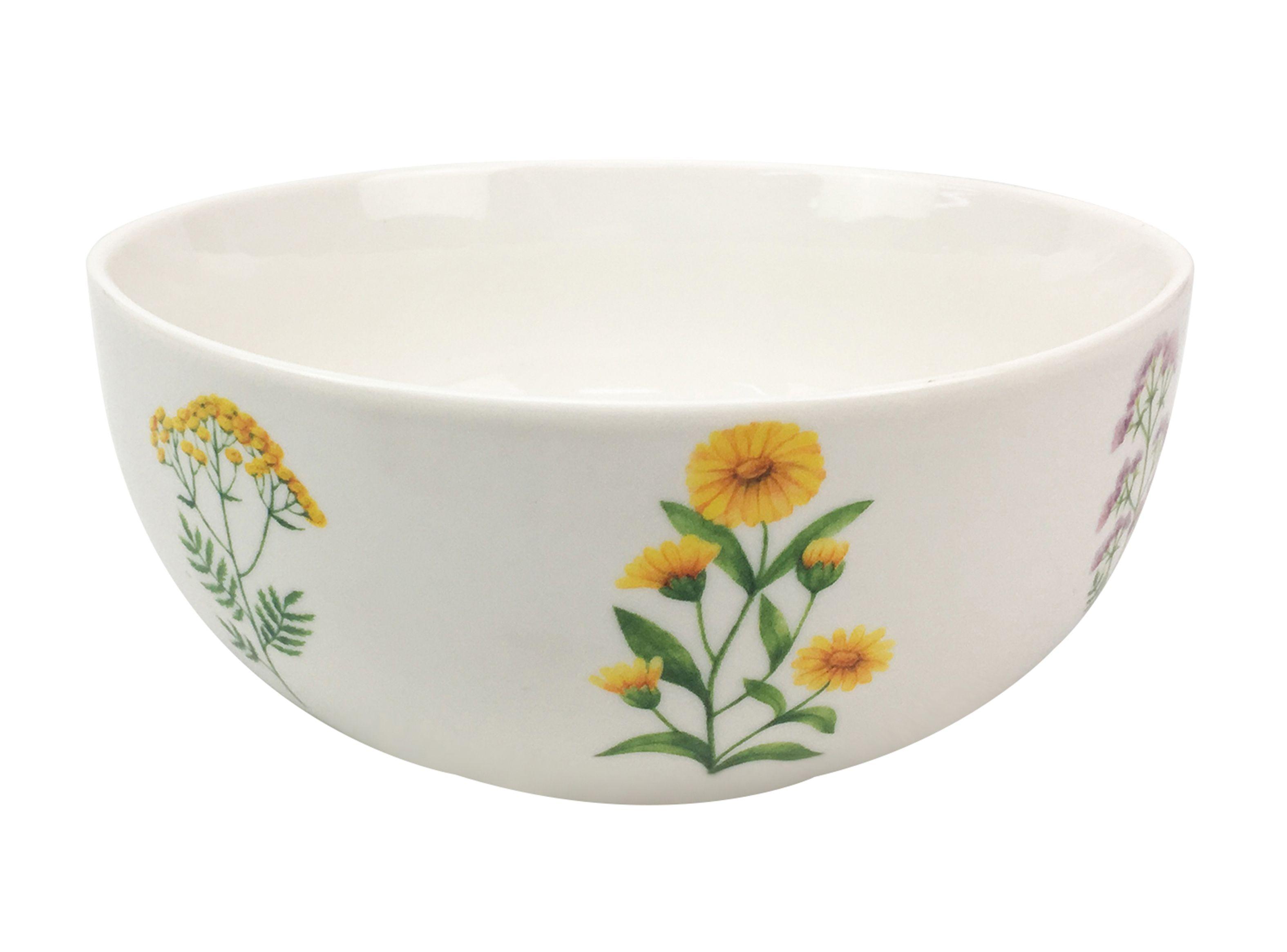 Set Bowls Porcelana Flores 15 cm Sarah Miller-1