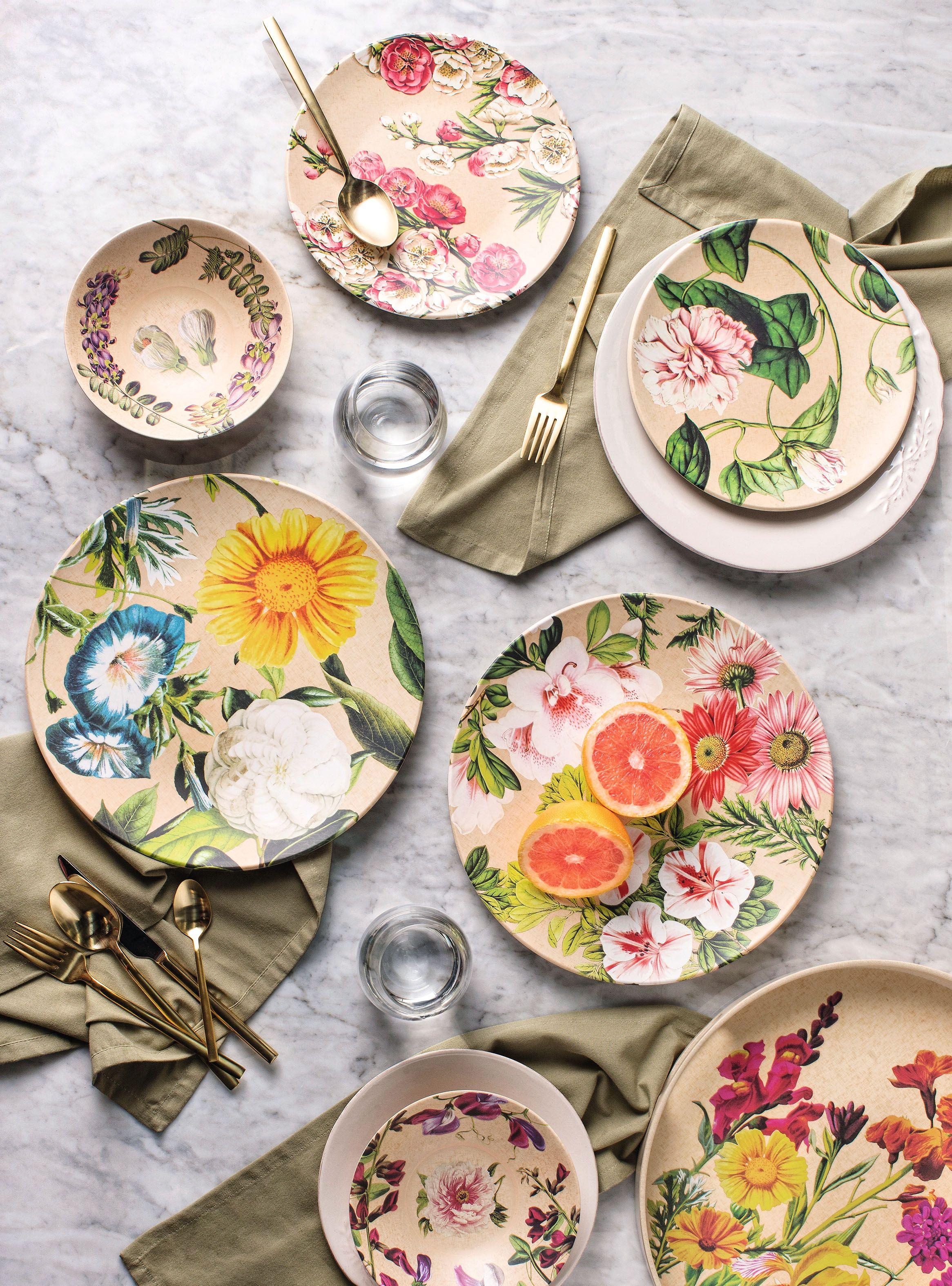 Plato Principal Melamina Bamboo 28 cm Sarah Miller-1