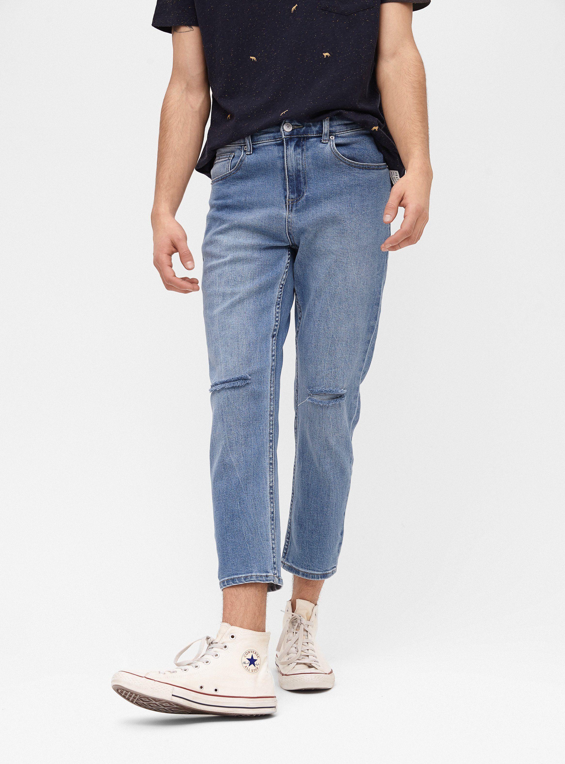 Jeans Skinny Crop Tajo Azul Claro Foster-0