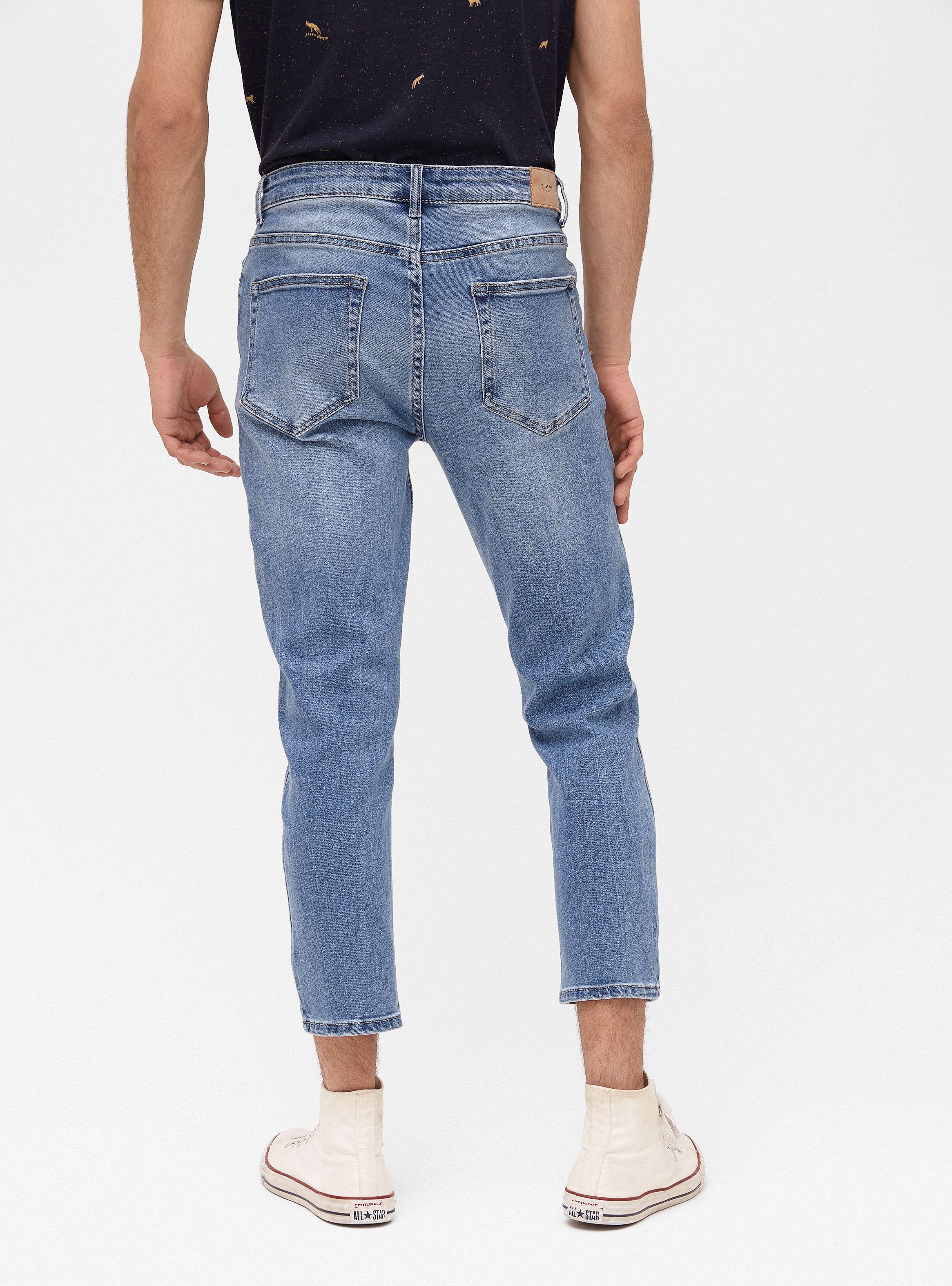Jeans Skinny Crop Tajo Azul Claro Foster-1