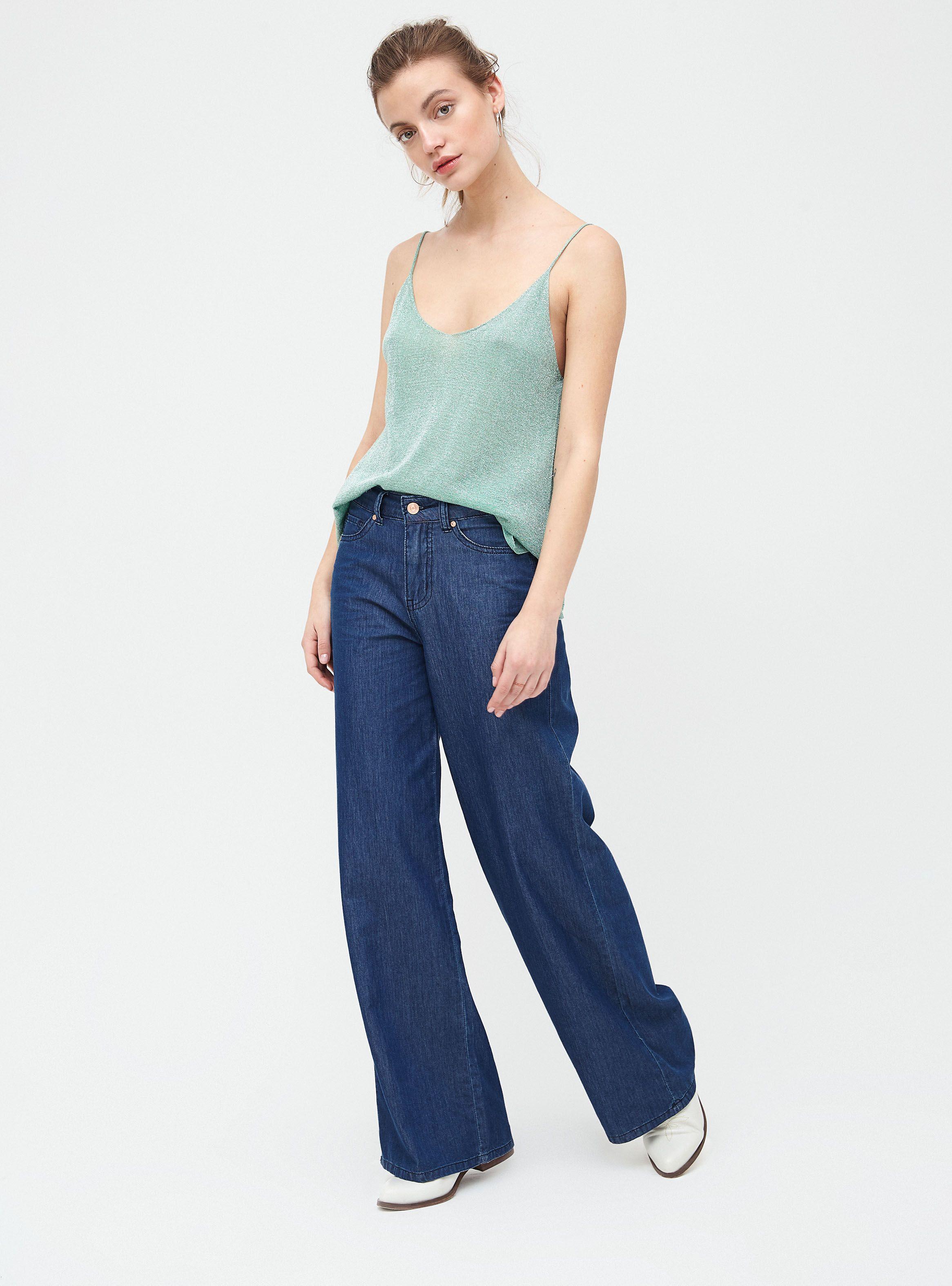 Jeans Wide Leg Azul Medio Foster-3