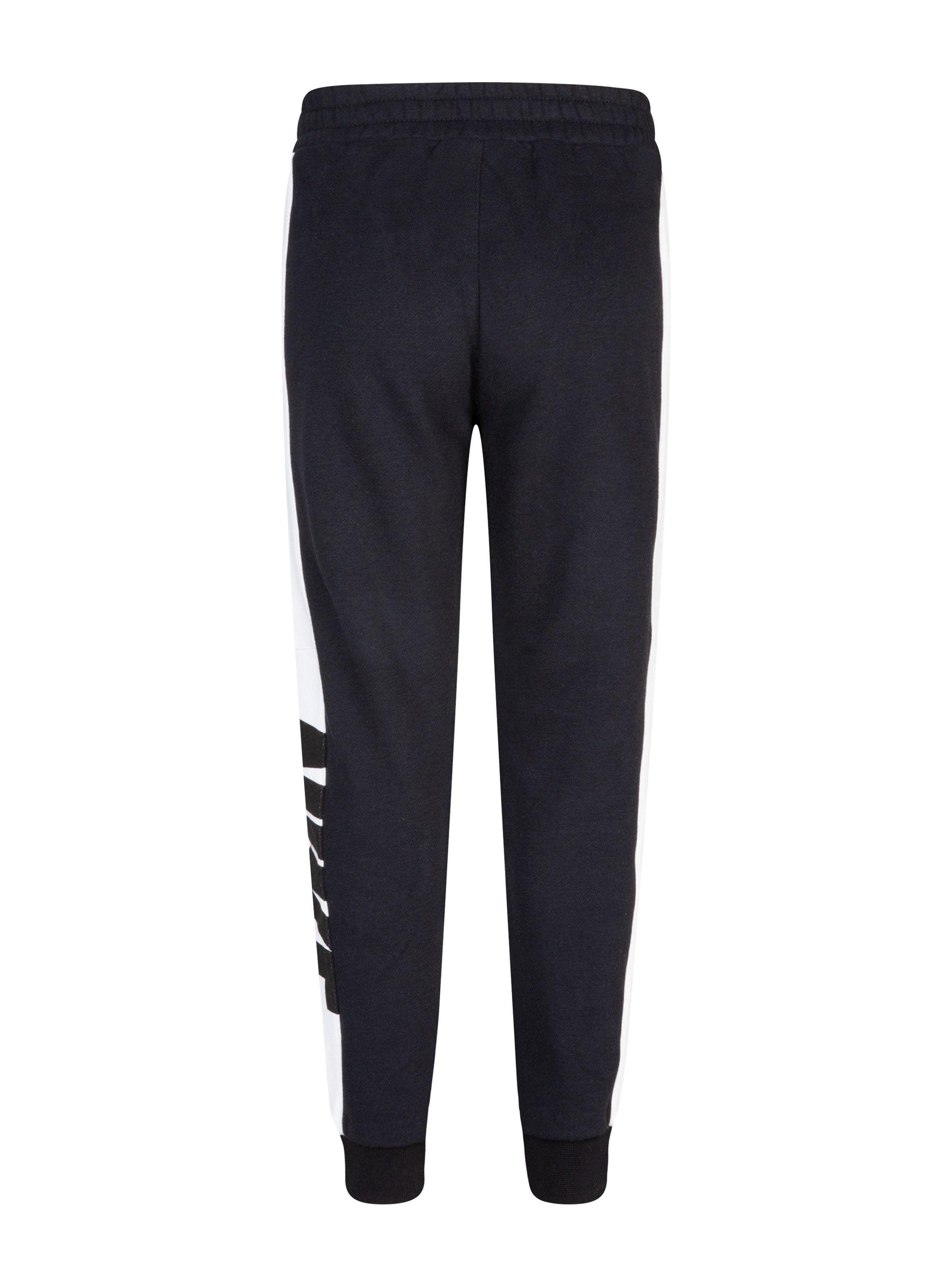 Pantalón Buzo Infantil Amplify Blanco y Negro-1