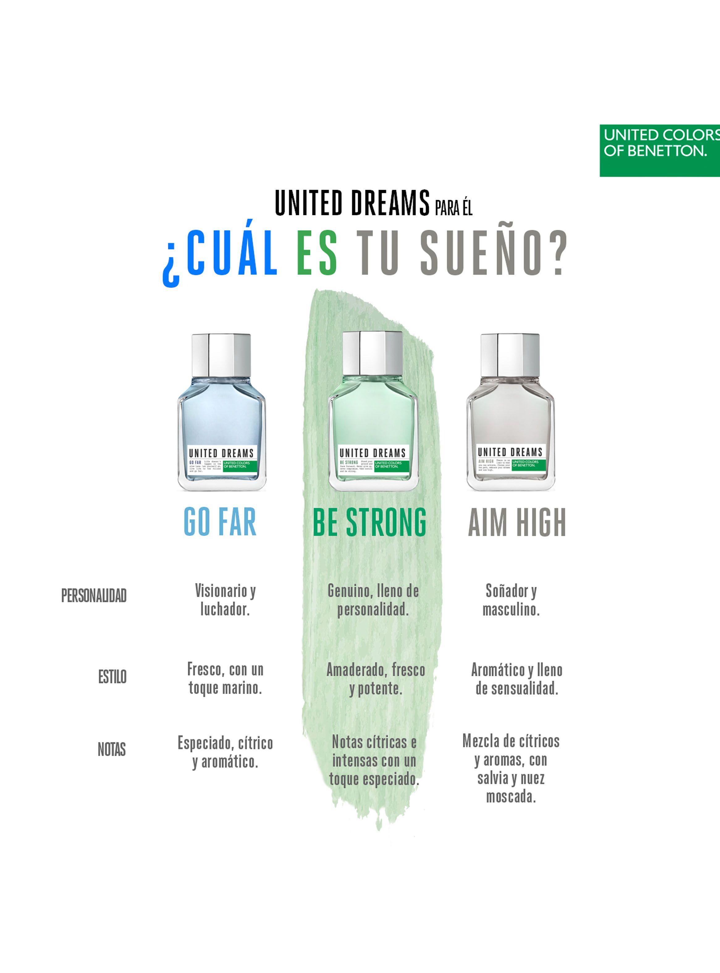 Perfume Benetton United Dreams Be Strong Hombre EDT 100 ml-5