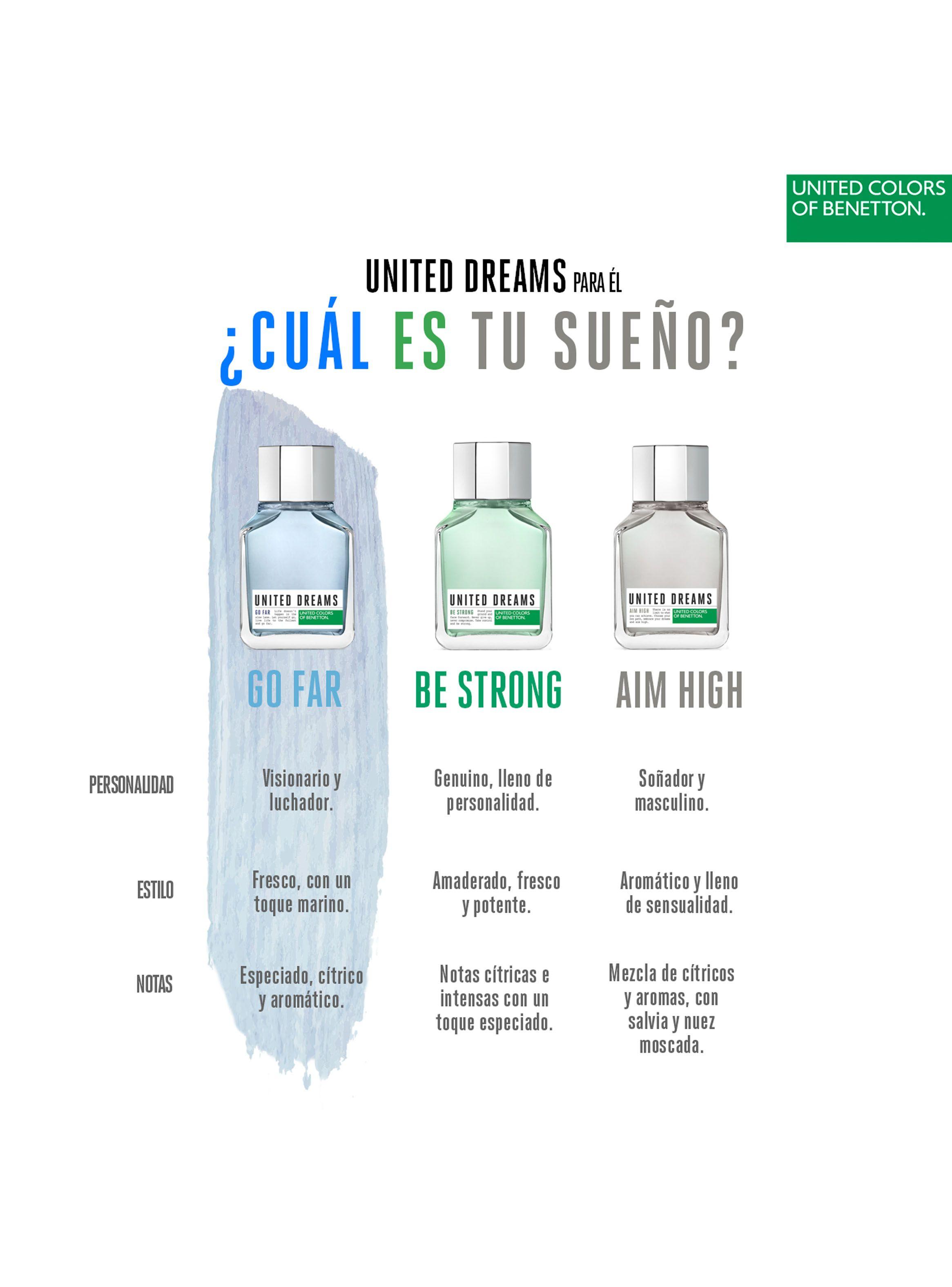 Perfume Benetton United Dreams Go Far Hombre EDT 100 ml-5