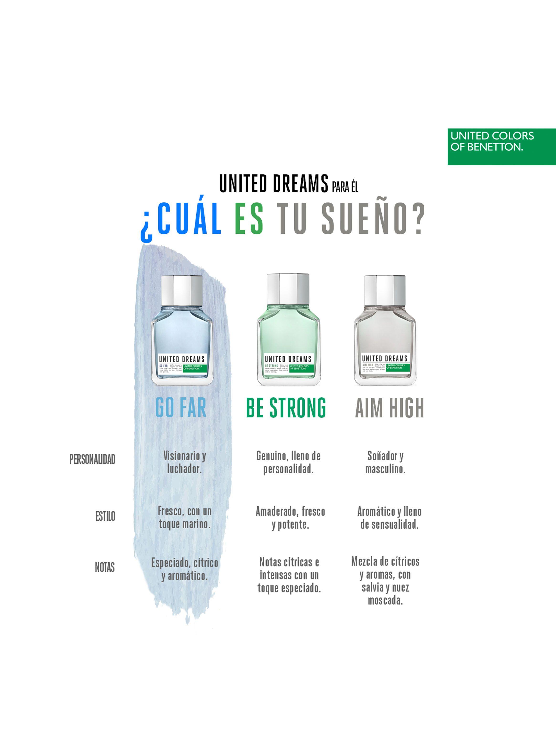 Perfume Benetton United Dreams Go Far Hombre EDT 60 ml-5