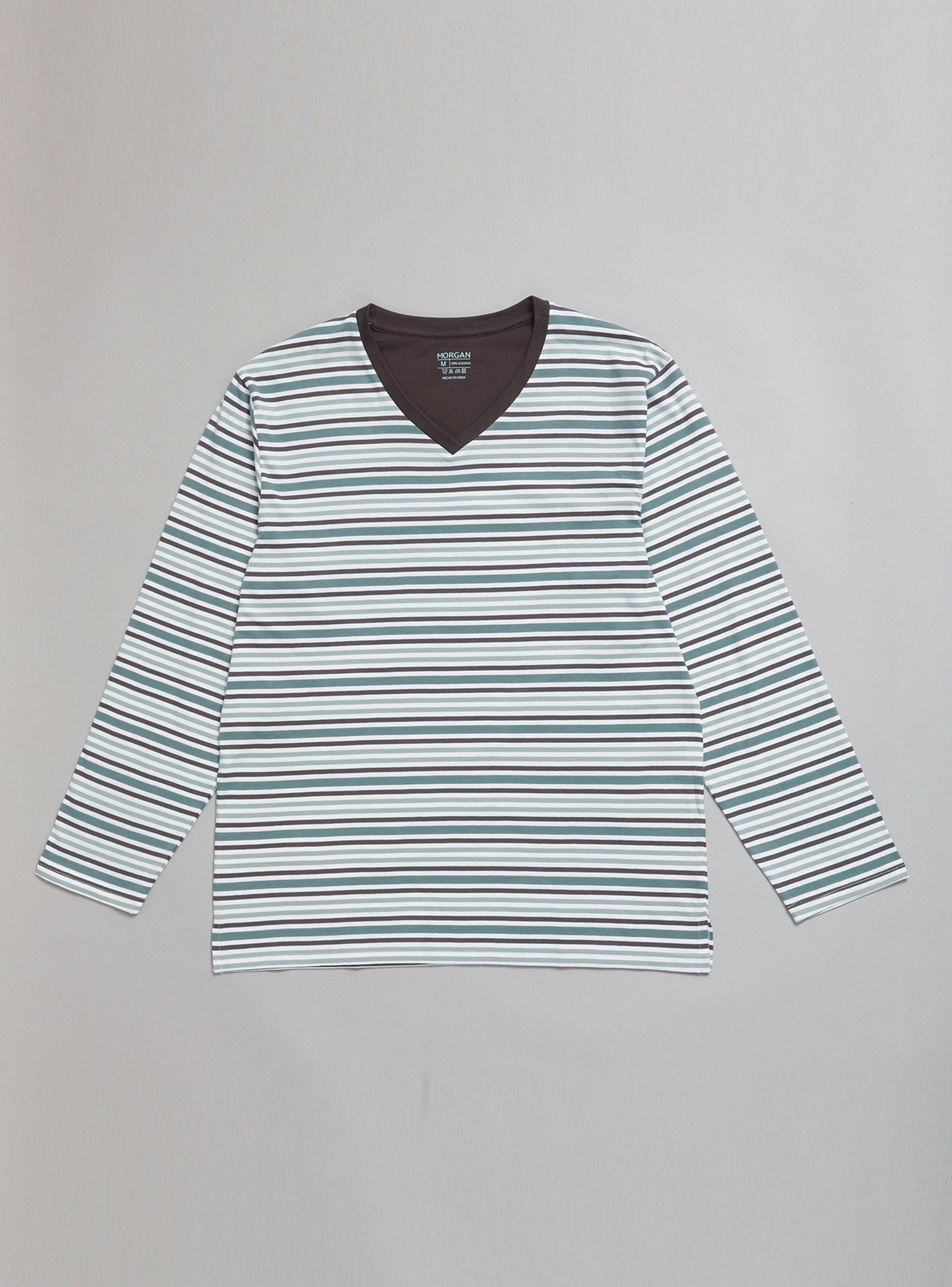 Pijama Material de Algodón Escote V-1
