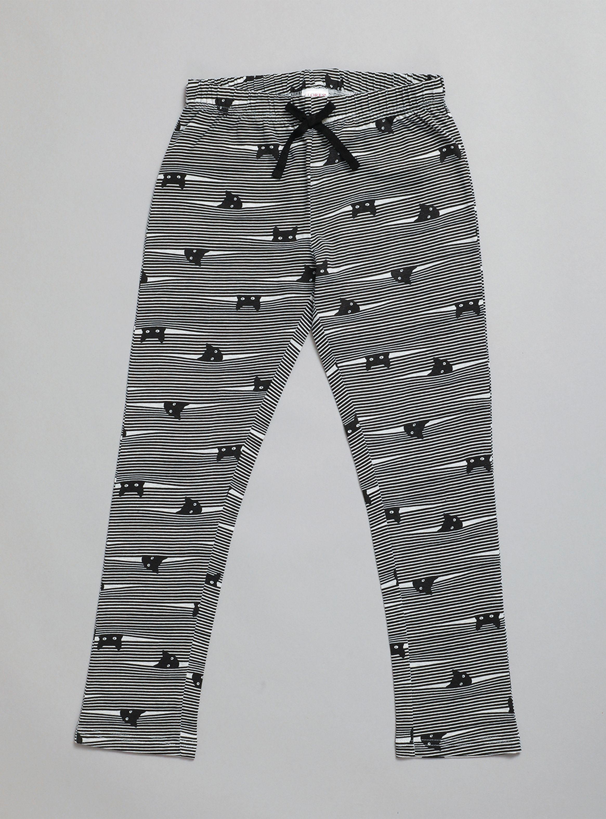 Pijama 2Piezas Manga Larga Raglan Pantalón Pitillo-1