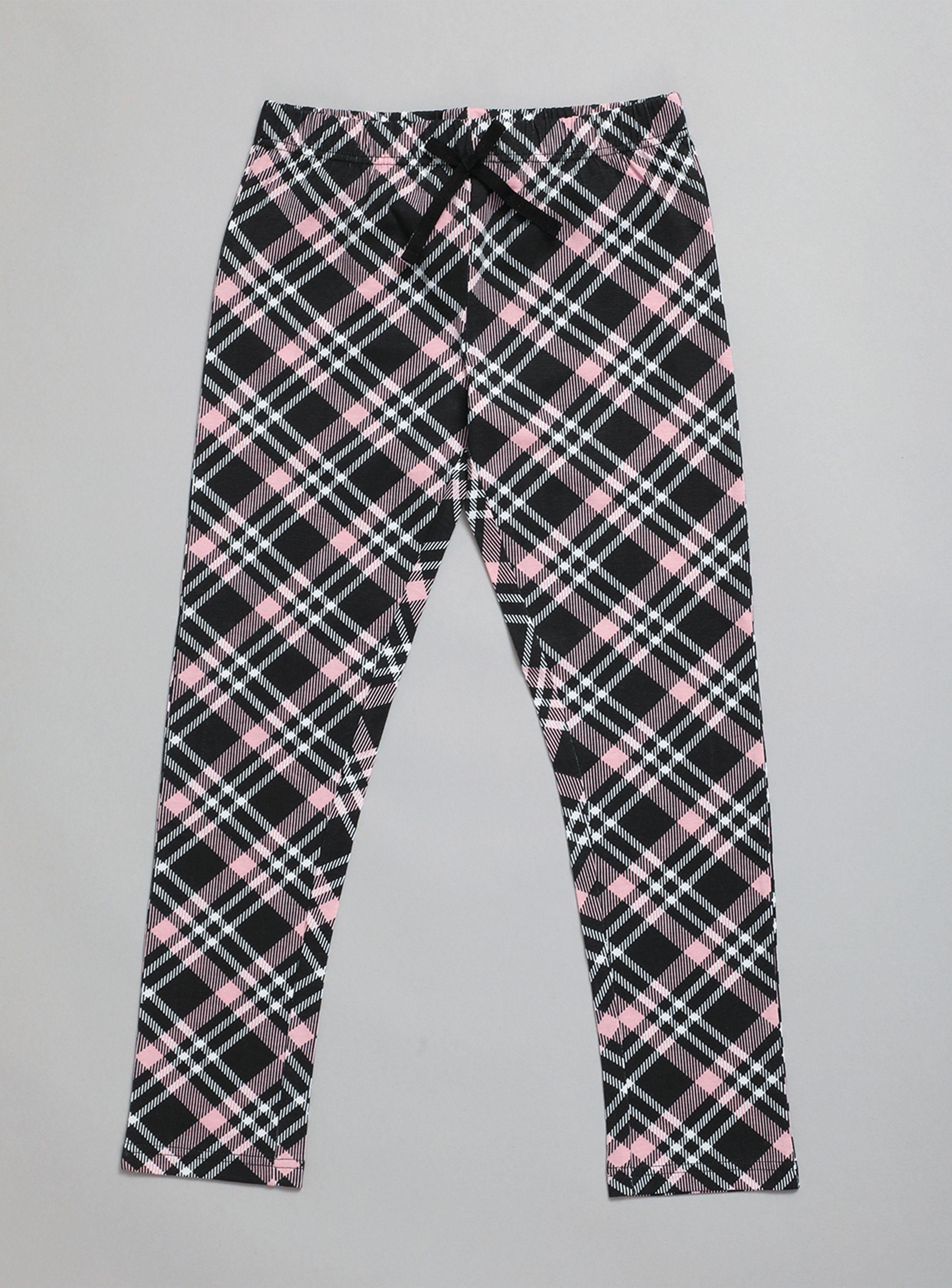 Pijama 2 Piezas Top Cuello Redondo Pantalón Pitillo-1