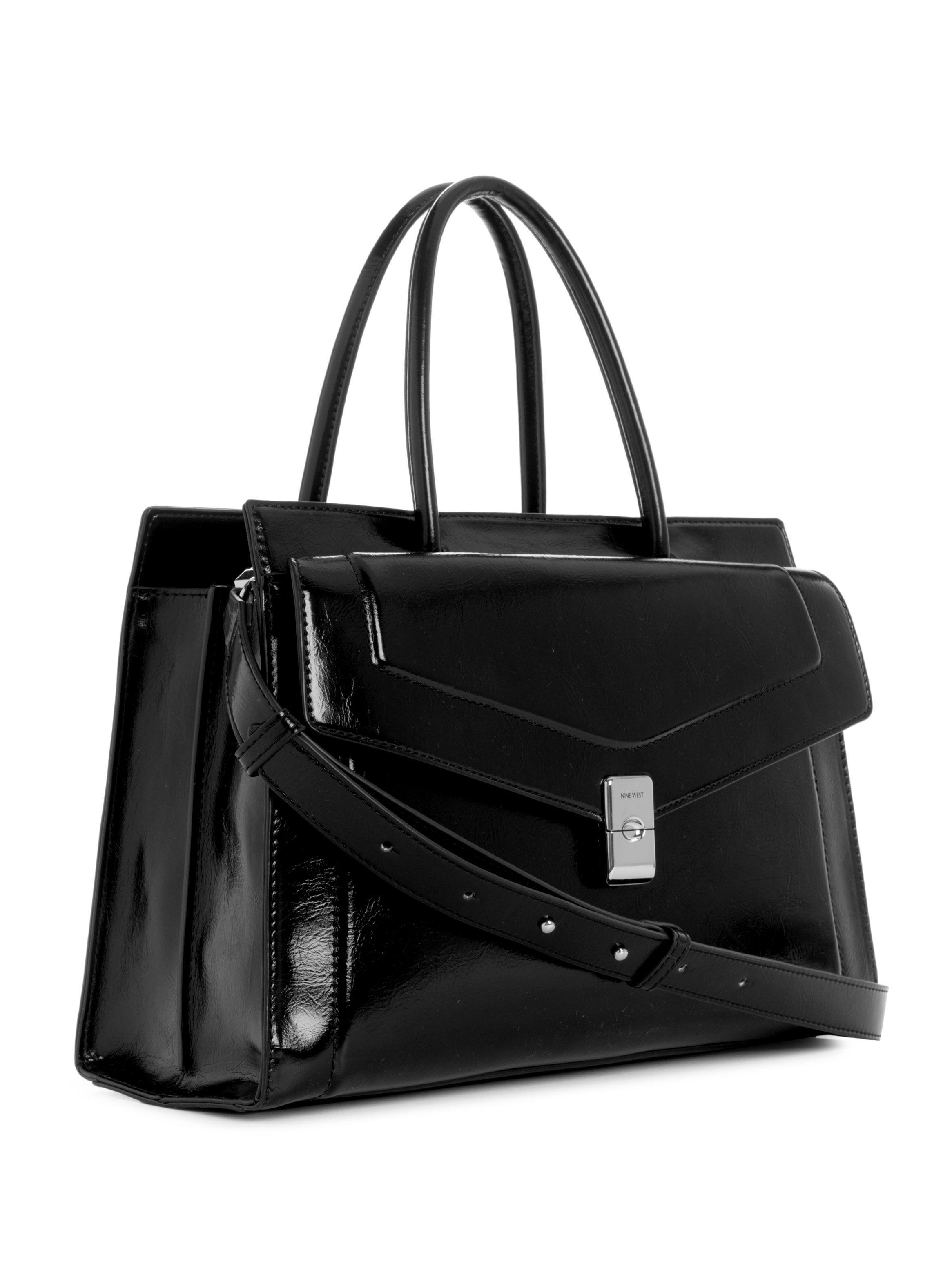 Cartera Myles Multi Satchel Negro-1
