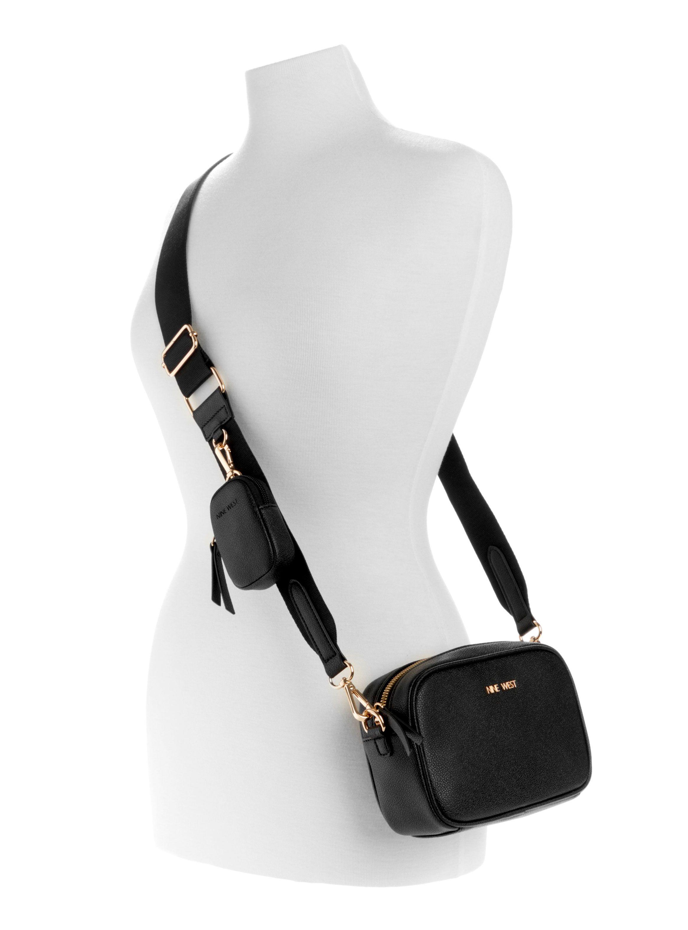 Bandolera Peaches Mini Negra-2