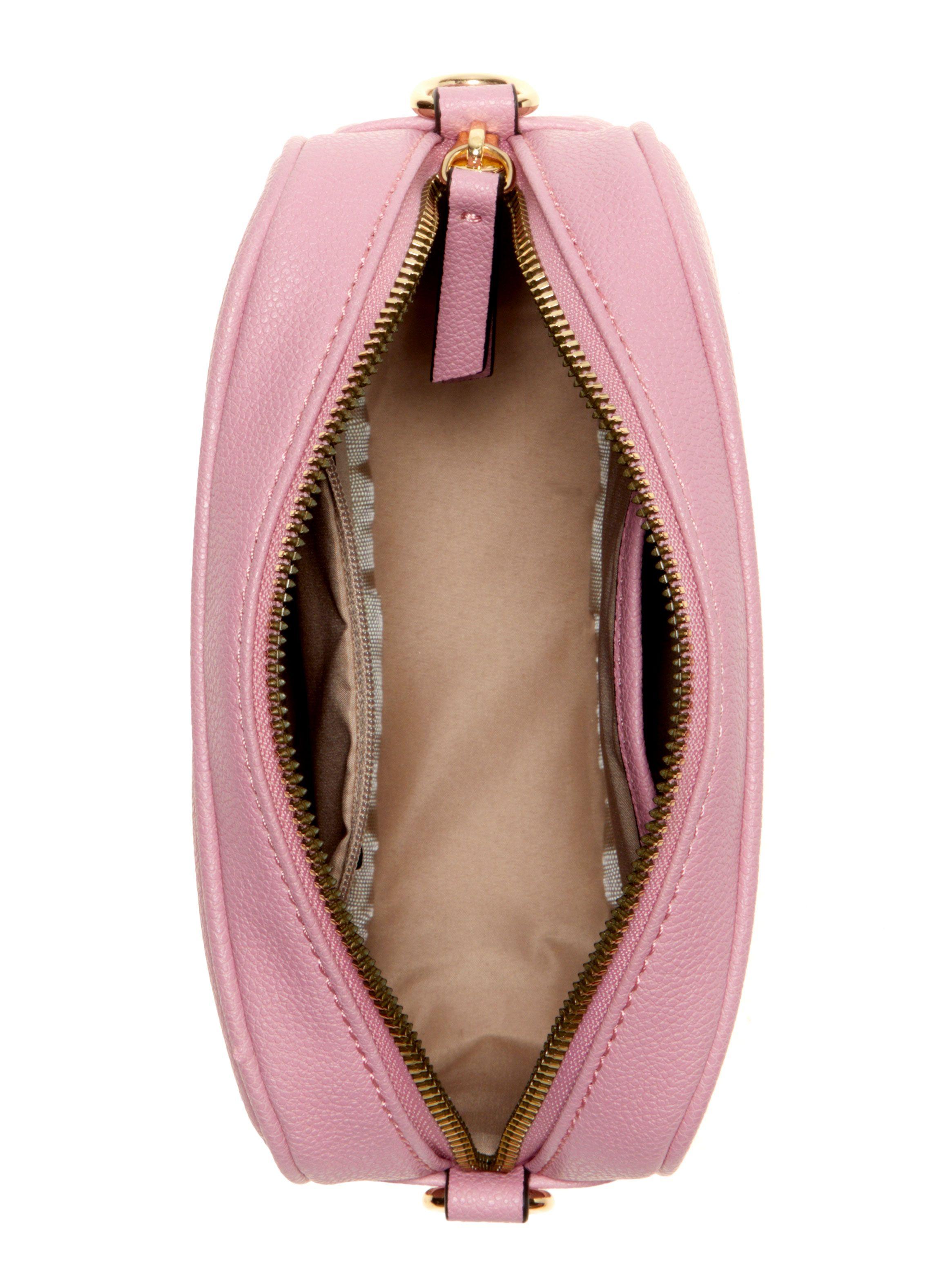 Bandolera Modelo Peaches Mini Rosa Claro-4