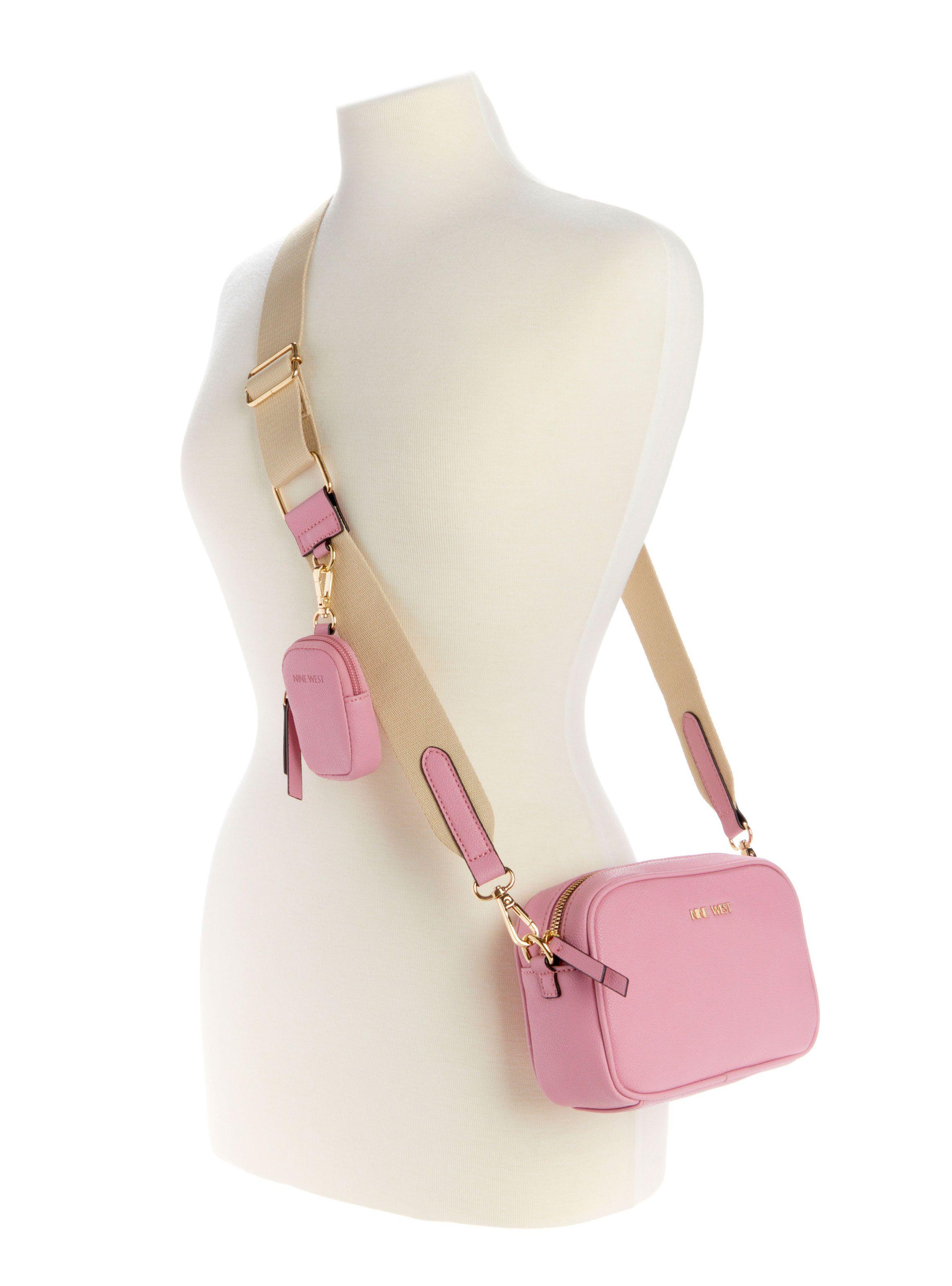 Bandolera Modelo Peaches Mini Rosa Claro-1