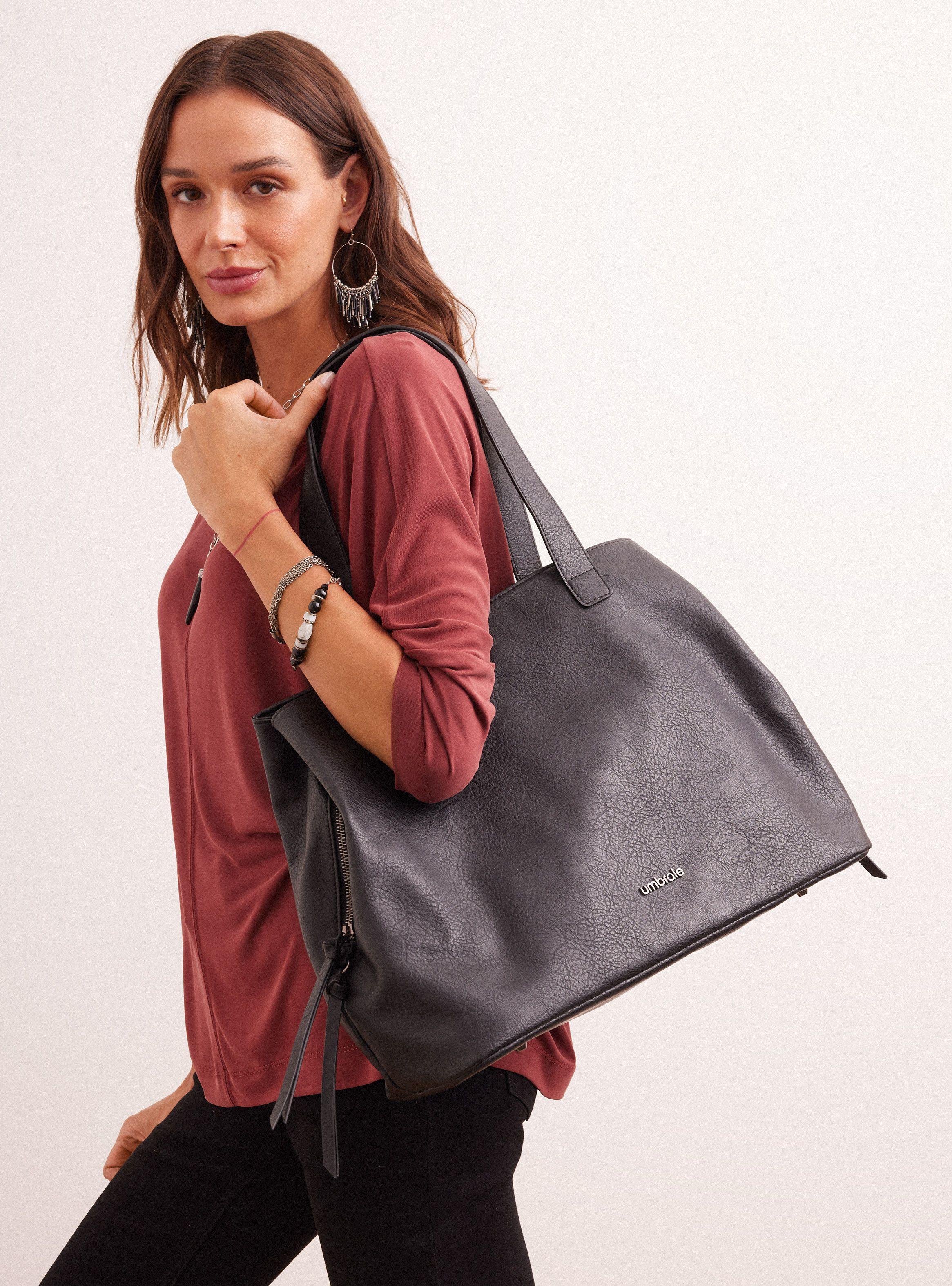 Cartera Tote Triple Compartimiento-0