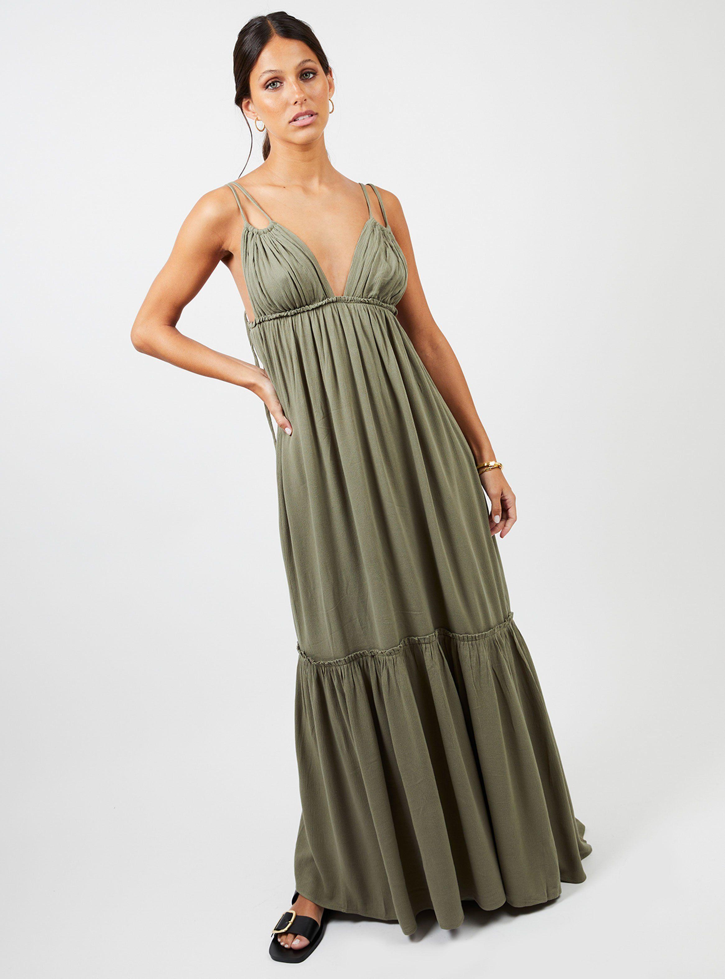 Vestido Chloé con Escote-0