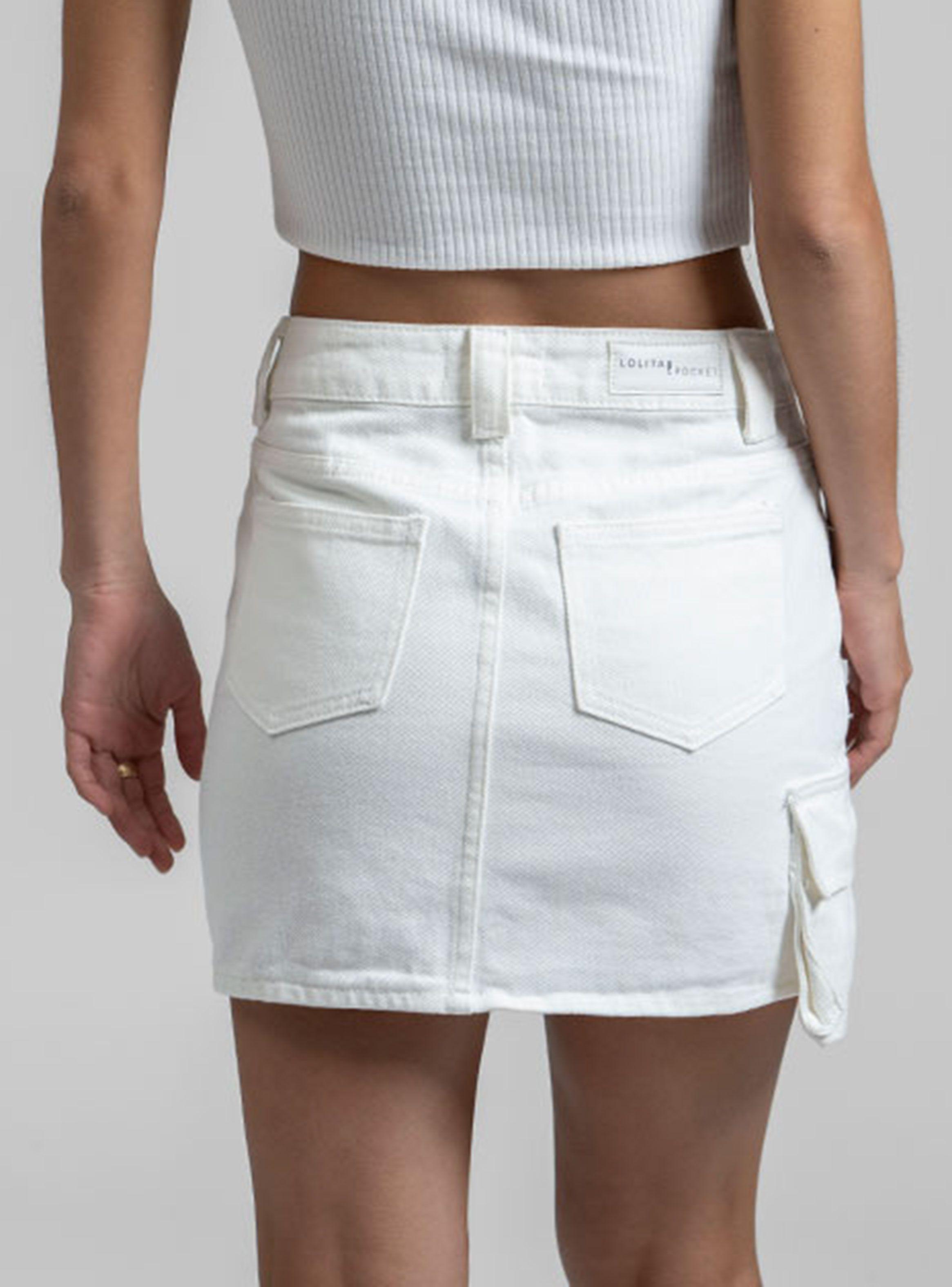 Falda Mini Cargo Cayetana Moda-1