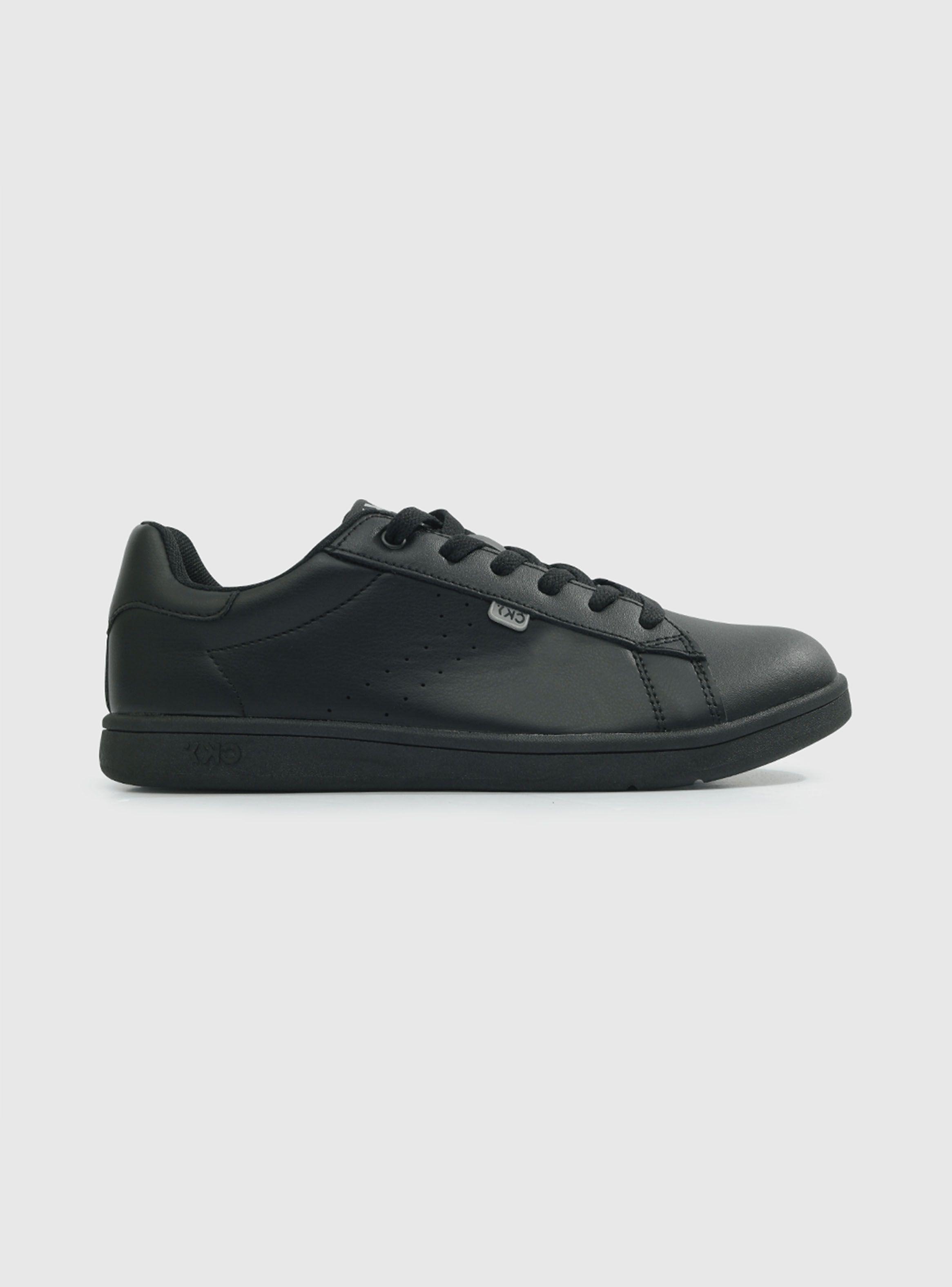 Zapatilla Escolar Black Cordón Unisex-0