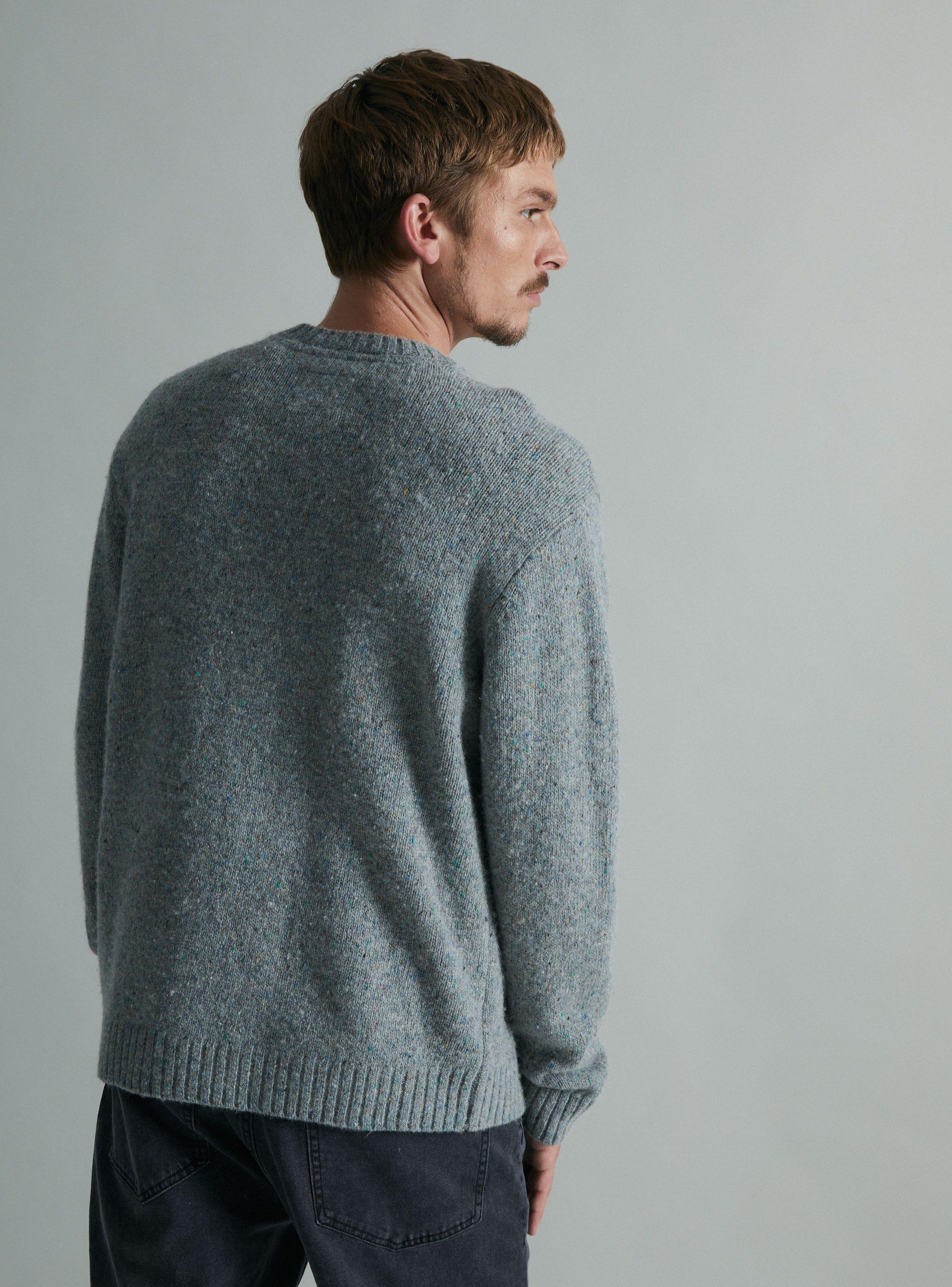 Sweater Cuello Redondo Manga Larga-1