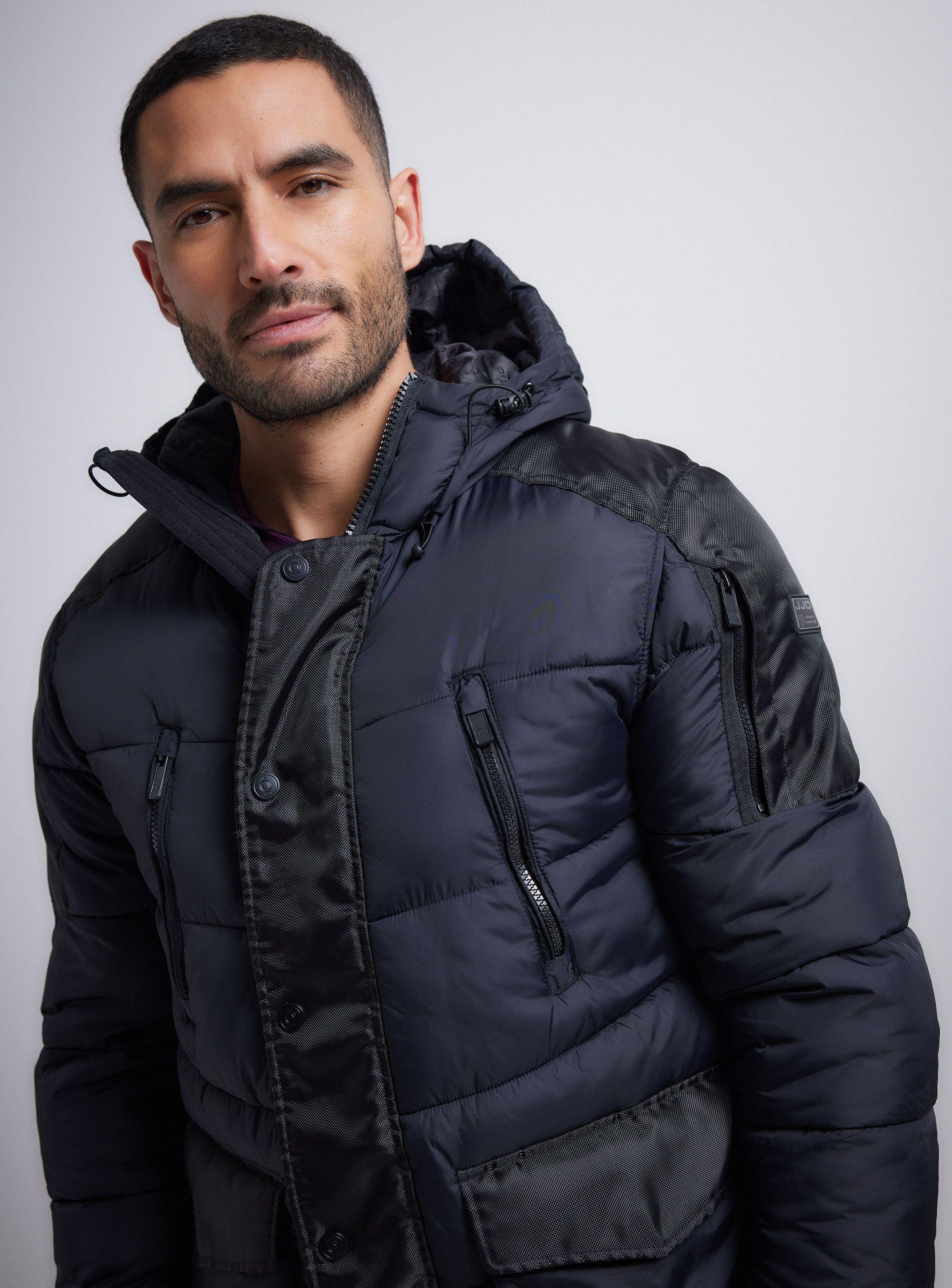 Parka Nylon Aplicaciones Canvas-2