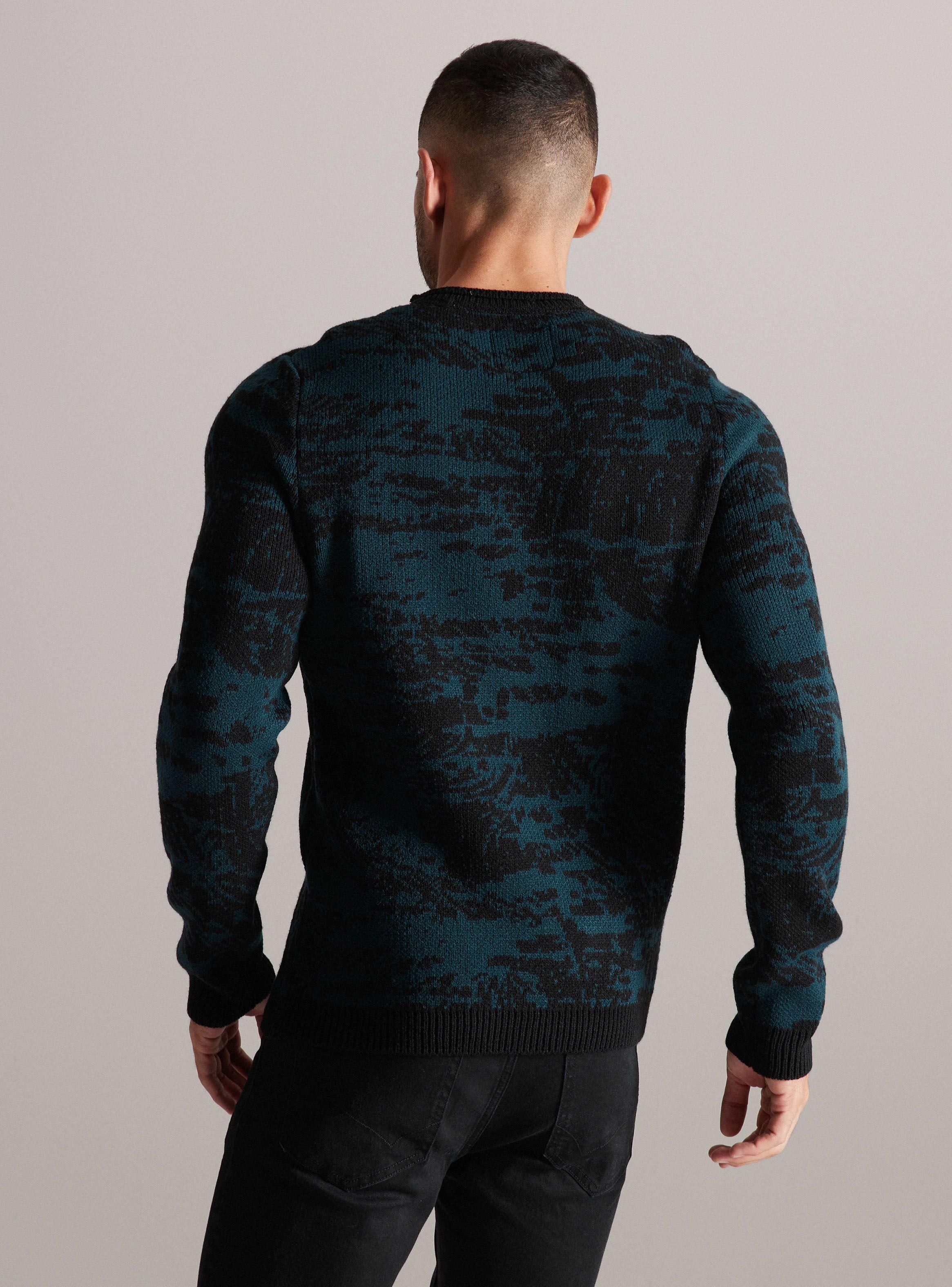 Sweater Tejido 2 tonos-1