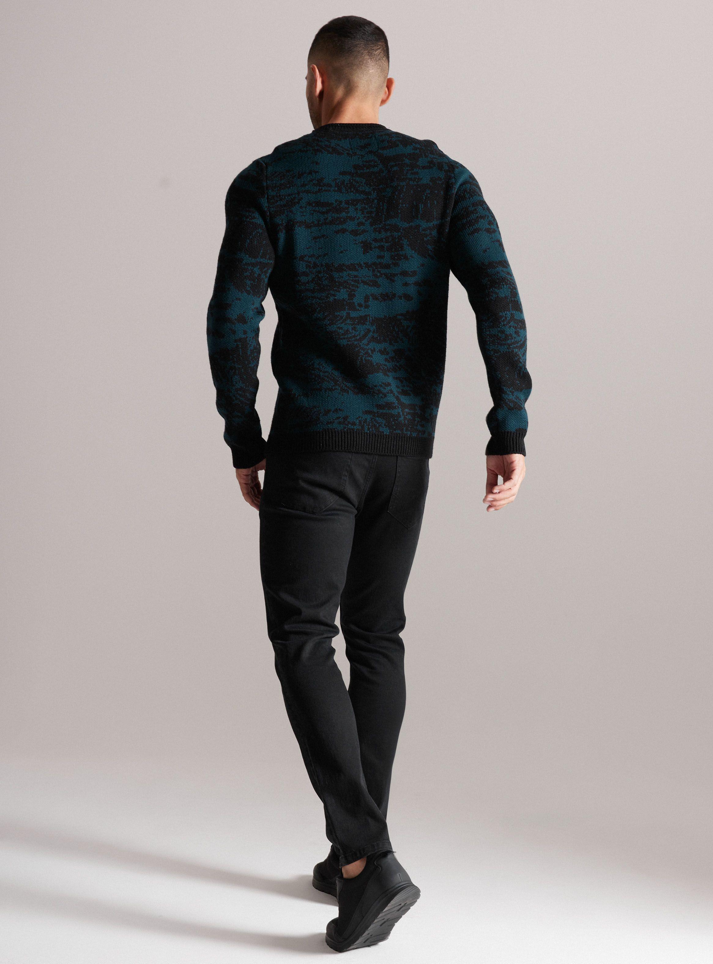 Sweater Tejido 2 tonos-5