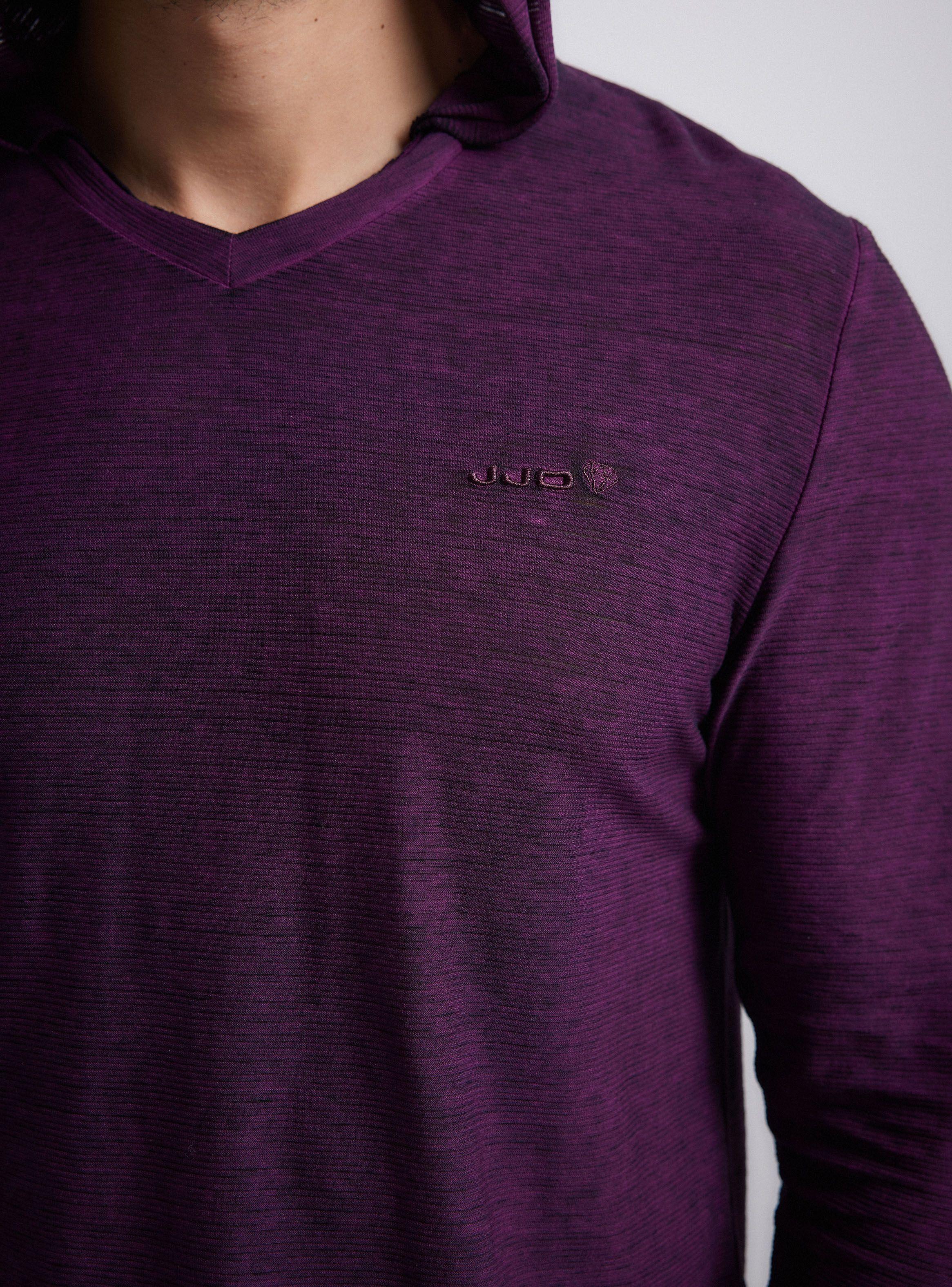 Polera Burn Out con Gorro-3